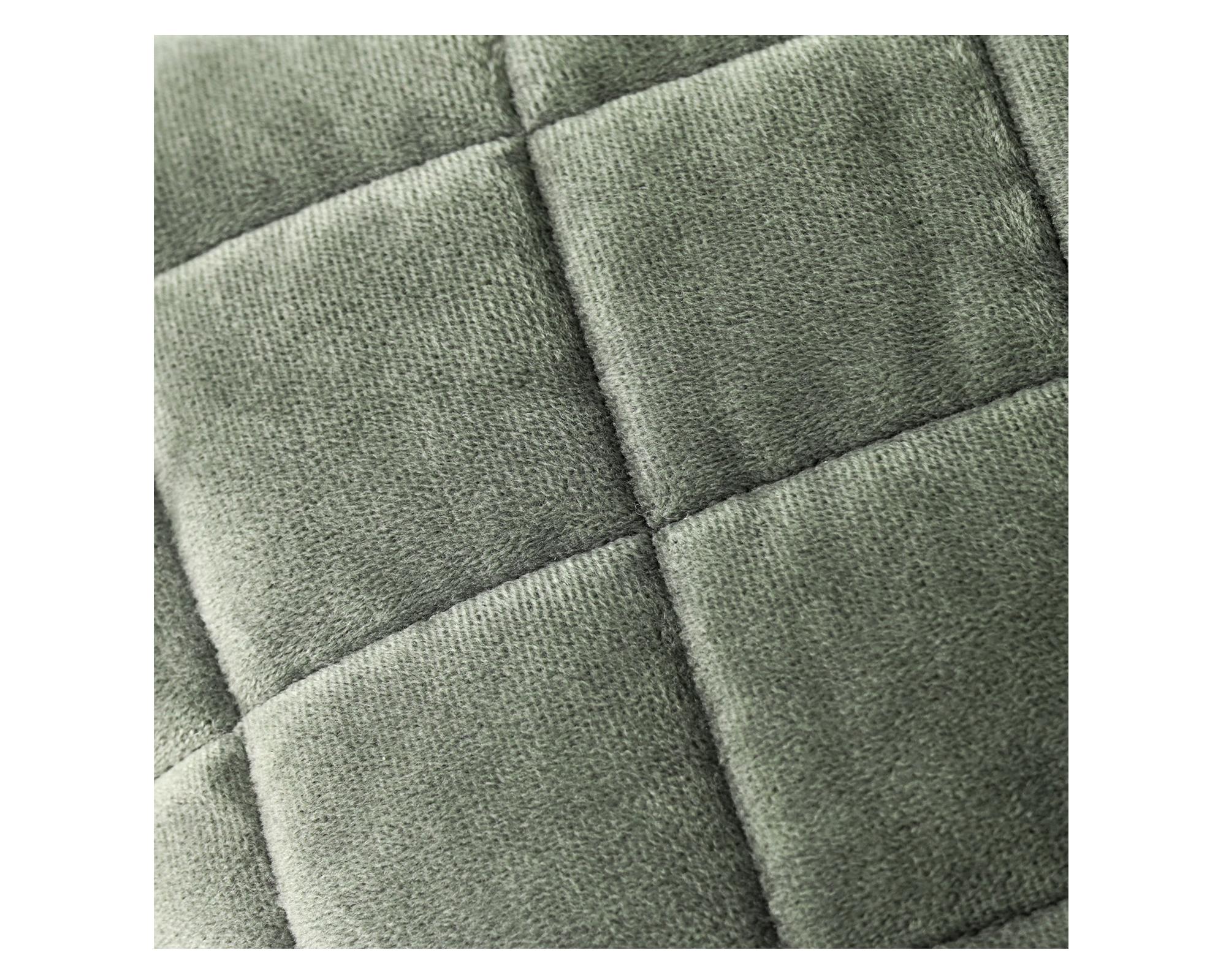 Cojín 80x35 cm algodón Washed Velvet Olive-3