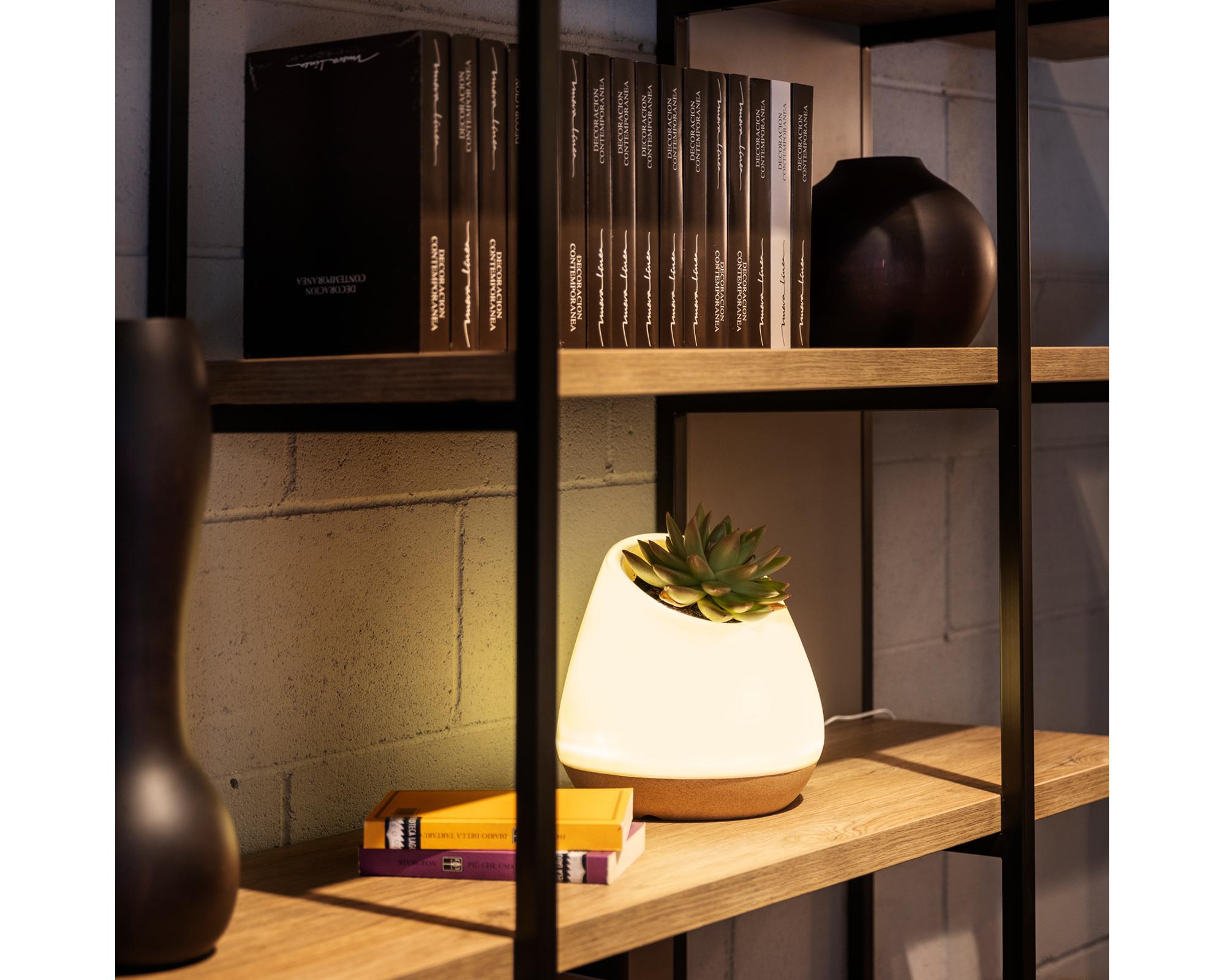 Lámpara sobremesa biotecnológica LED luz cálida-2