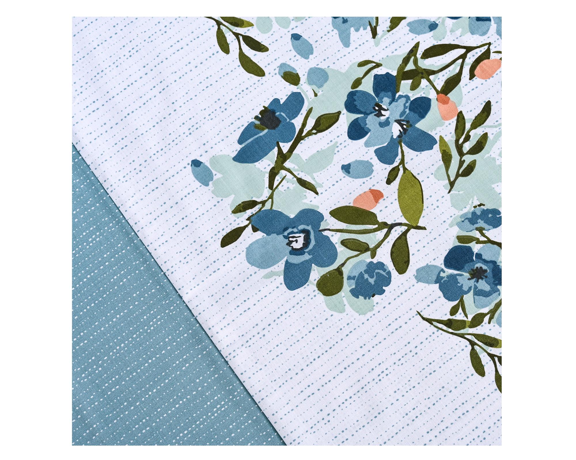 Sábanas 1 plaza 144 hilos Flora-1