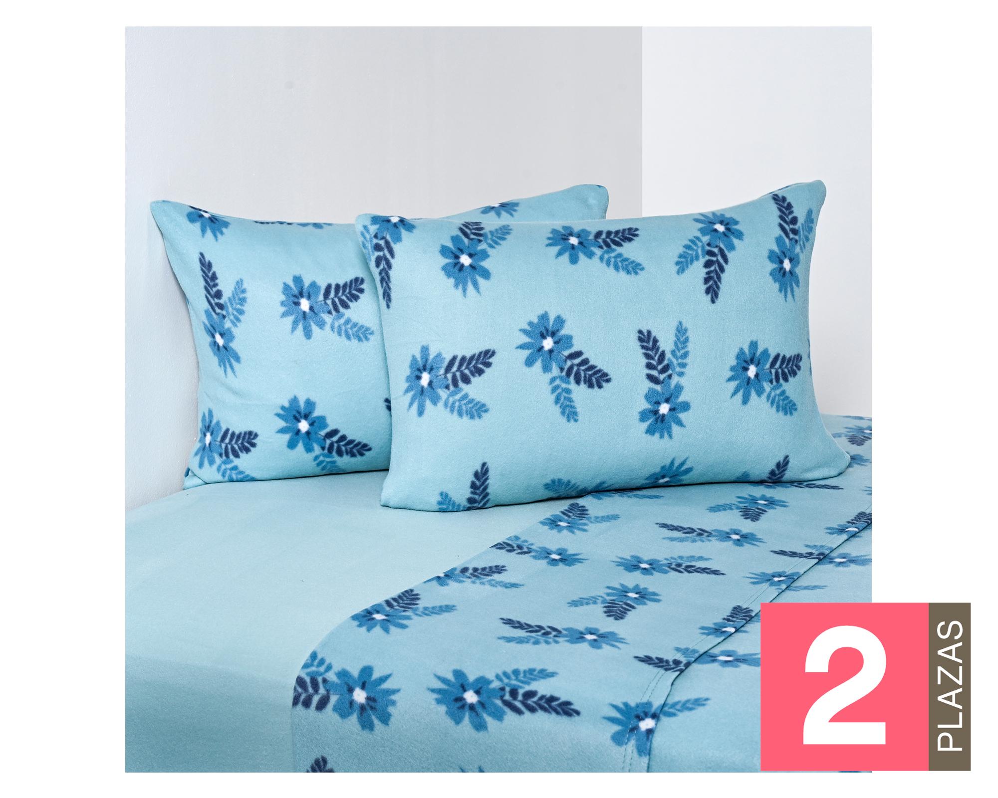 Sábanas polar 2 plazas Almond-0