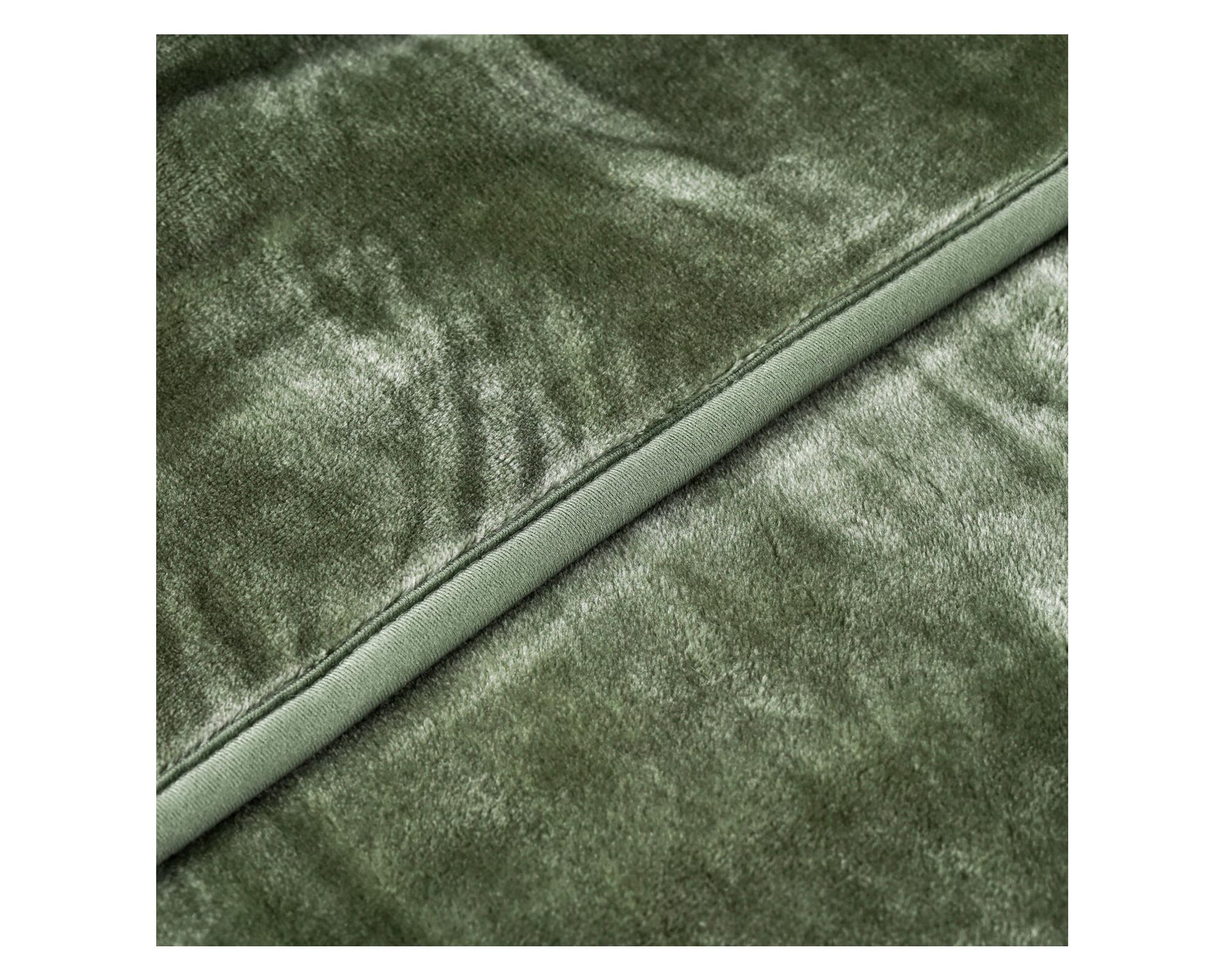 Frazada Súper King Cashmere Touch Olive-1