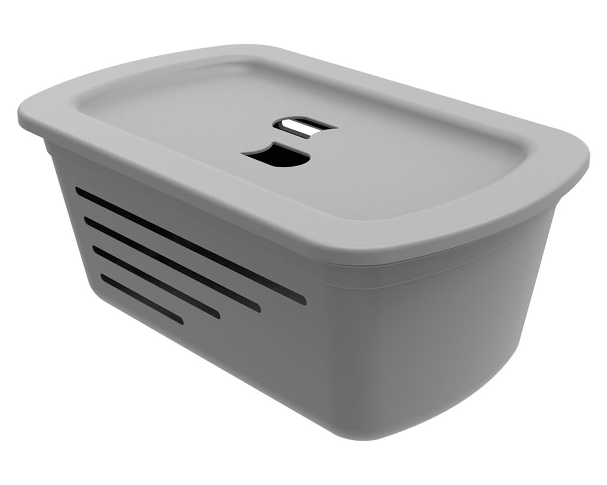 Canasta organizadora 5 litros SP0143-68 gris-1