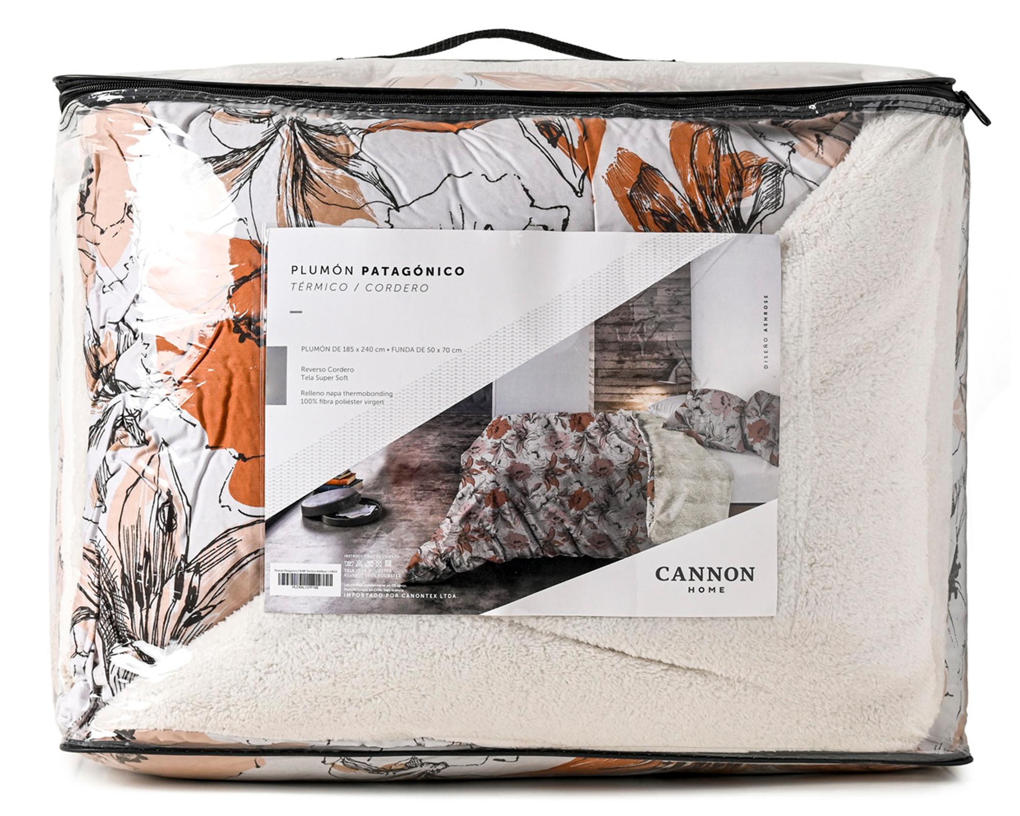 Plumón sherpa 1.5 plazas térmico AshRose-2