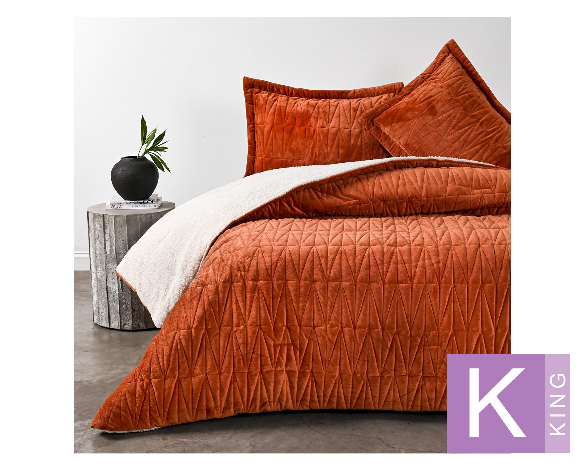 Plumón sherpa Súper King Snow Red Terra-0