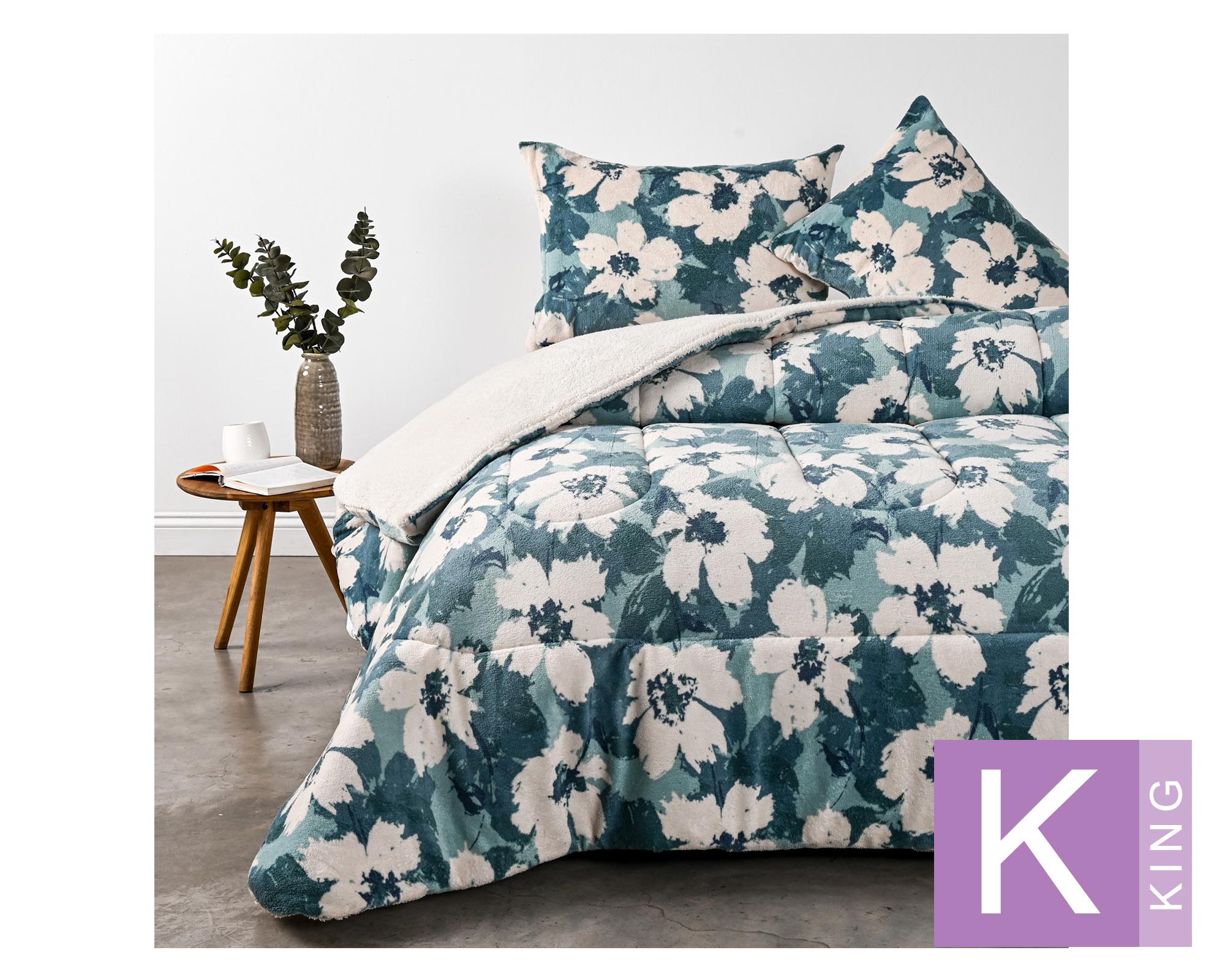 Plumón sherpa King Malise azul-0