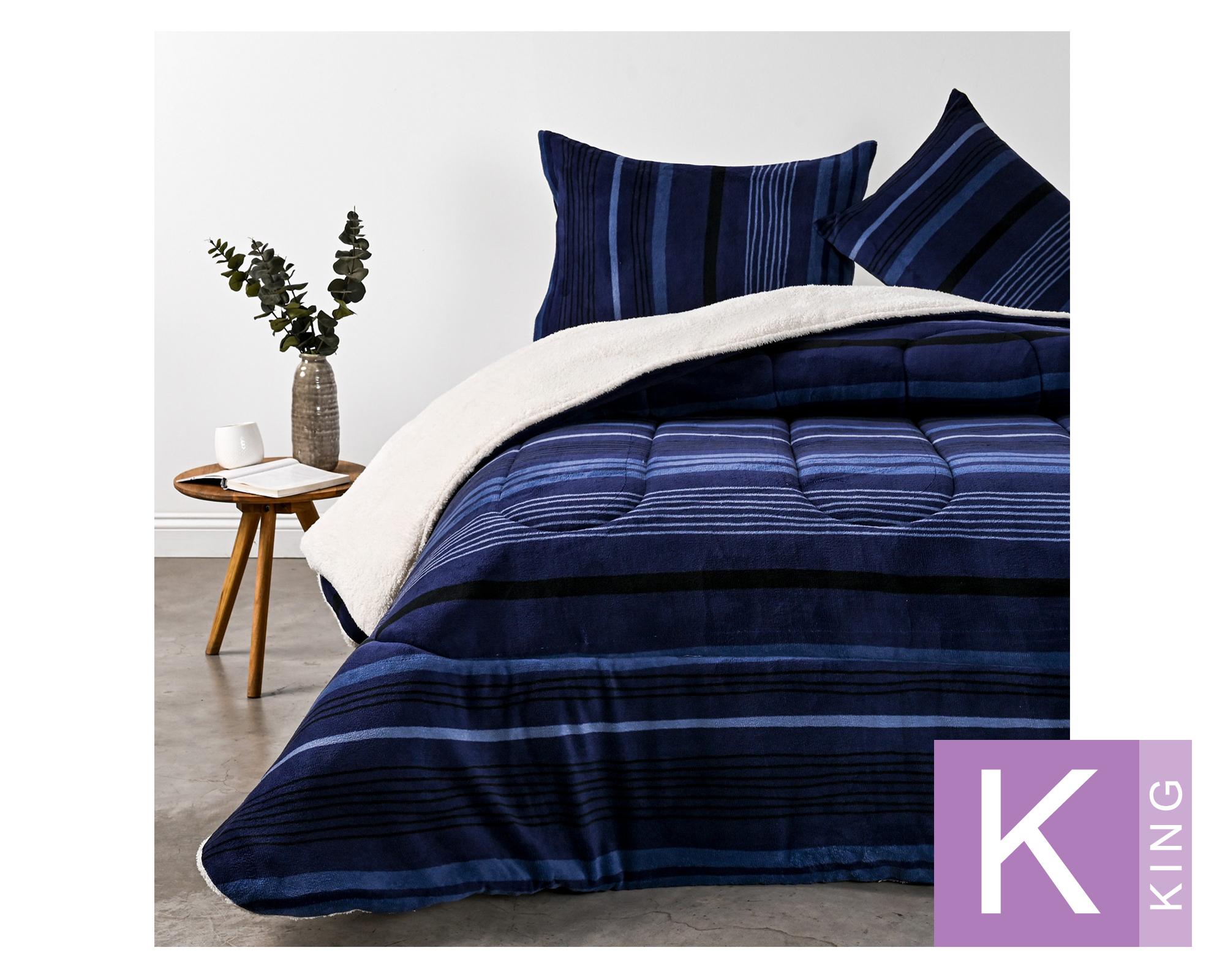 Plumón sherpa King Nobo azul-0