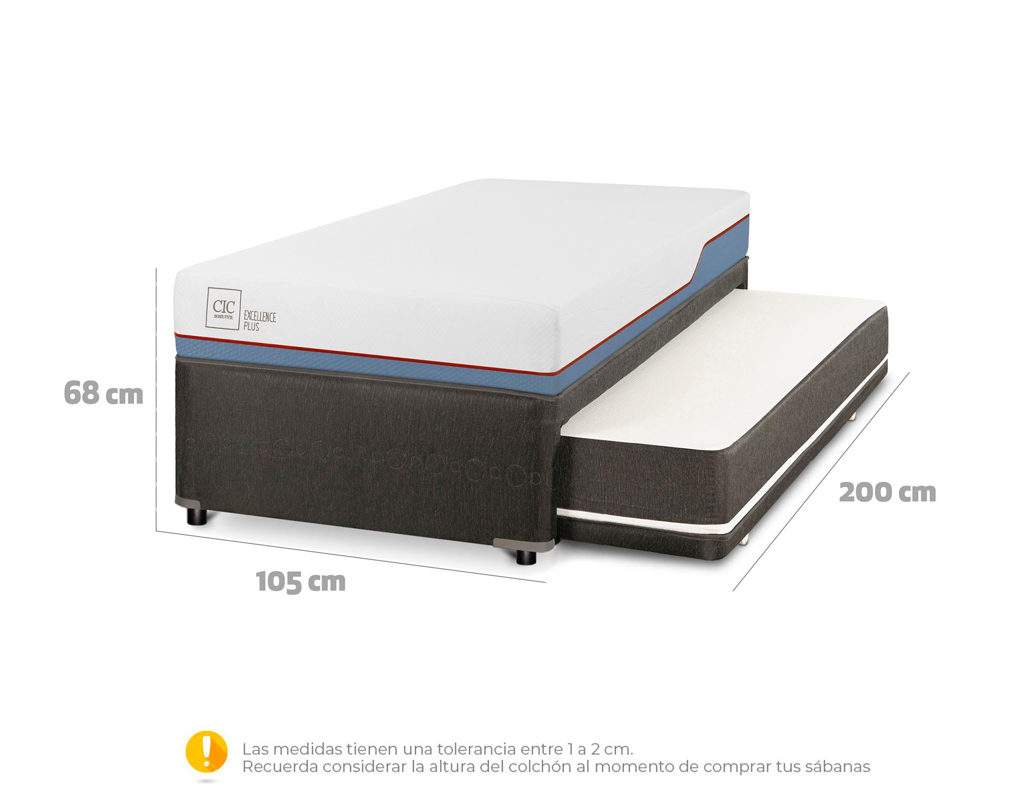 Diván Excellence Plus 1.5 plazas-5