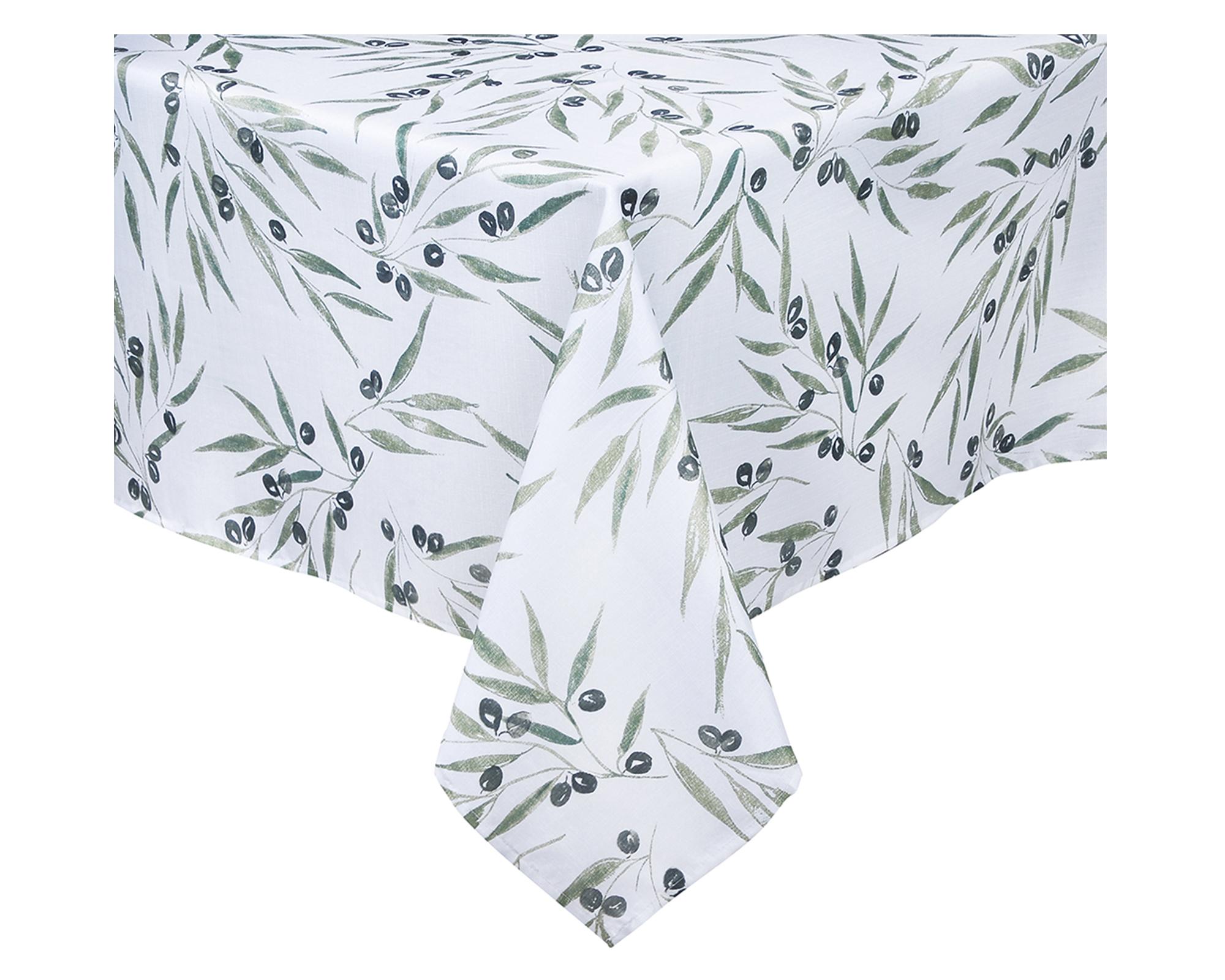 Mantel acuarela poliéster 180x180 cm Berry-0