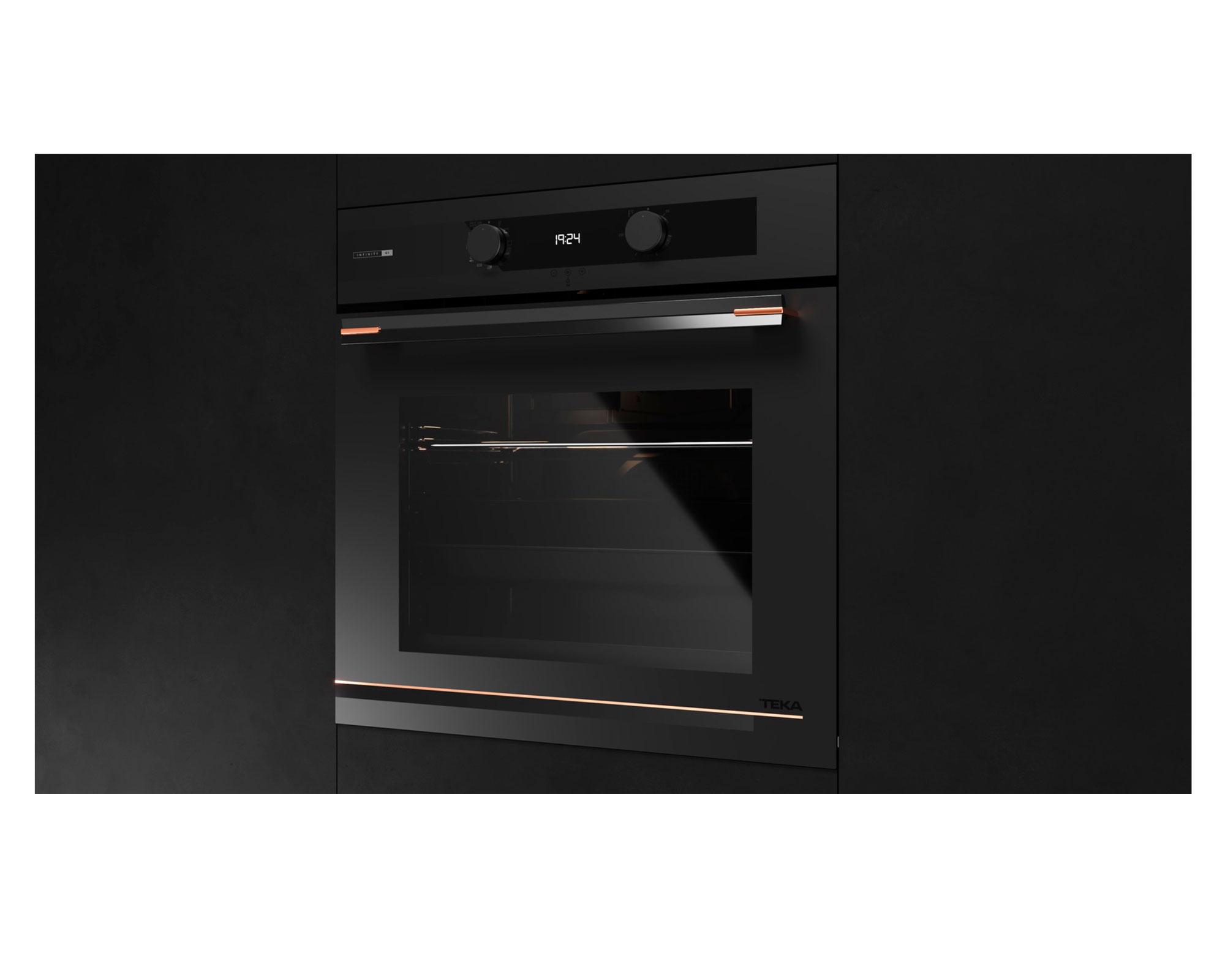 Horno empotrable 62 litros HLB 85 Infinity G1 negro-1
