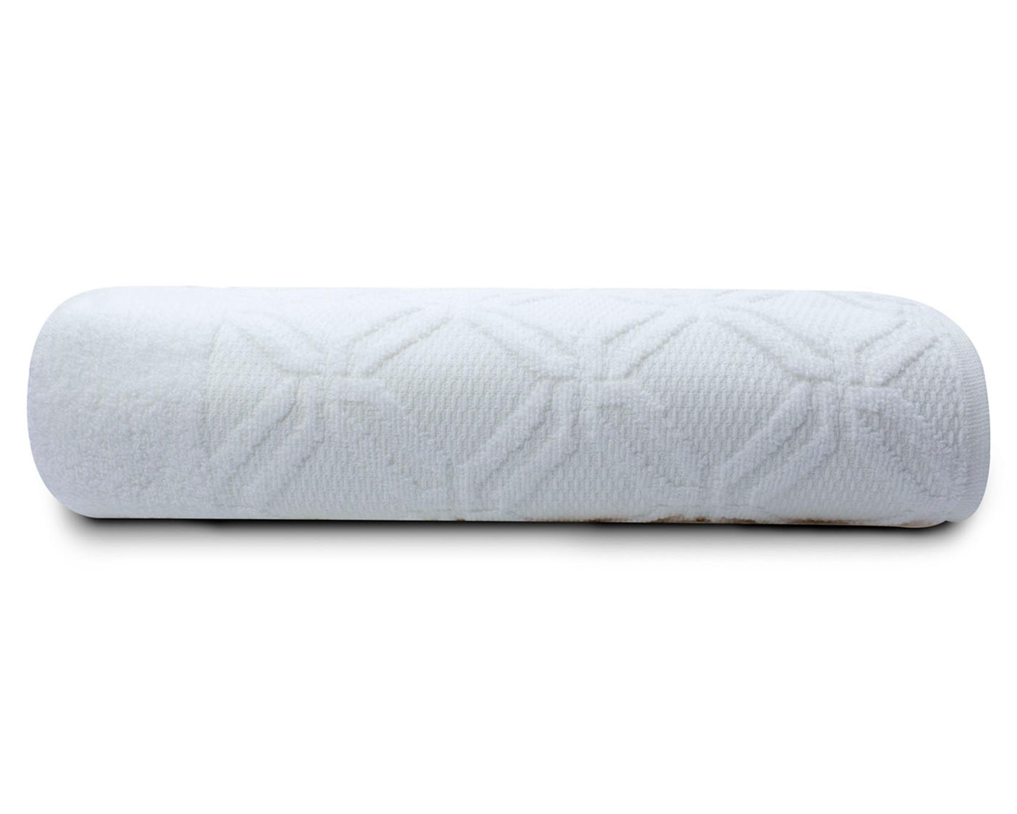 Toalla de cara 50x80 cm Gaya blanco-0
