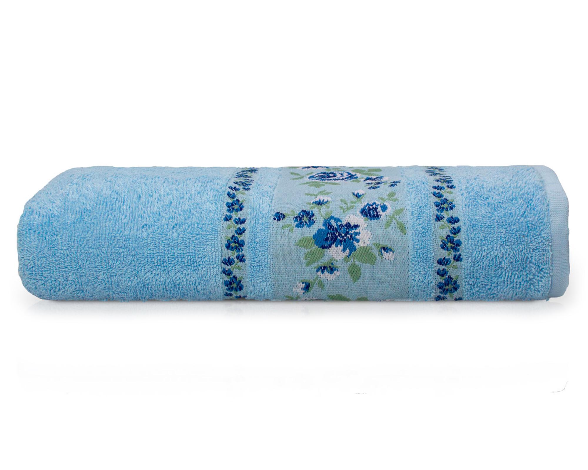 Toalla cara cara 45x80 cm Lara azul-0