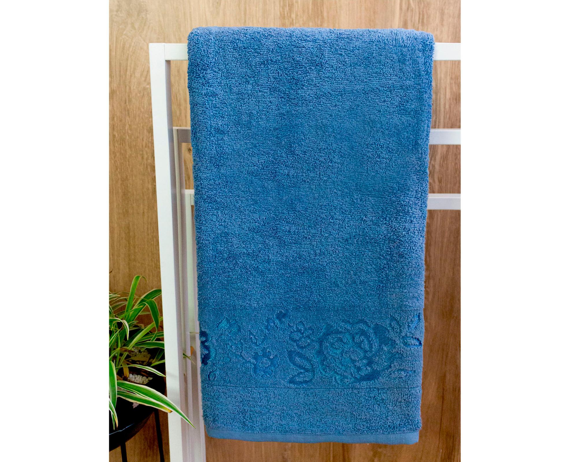 Toalla de cara 45x80 cm Charlotte azul-1