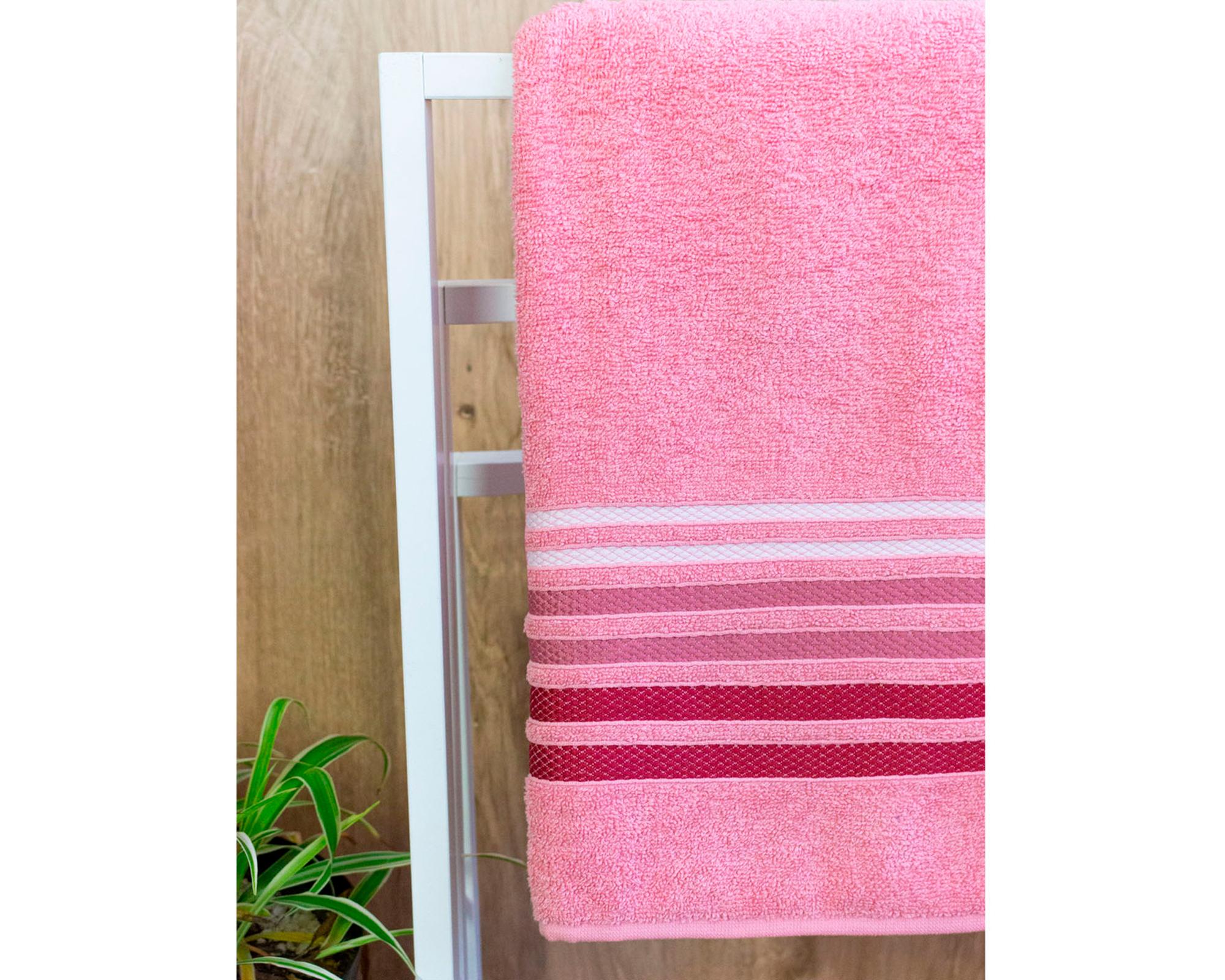 Toalla de cara 45x80 cm Dynamo rosado-1