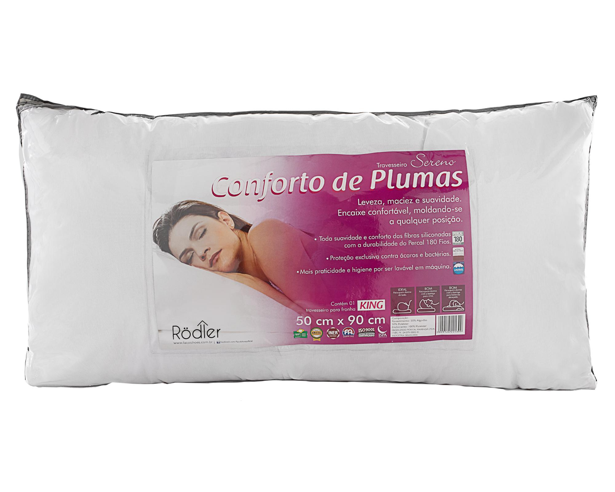 Almohada plumas 50x70 cm RDH869 blanco-0