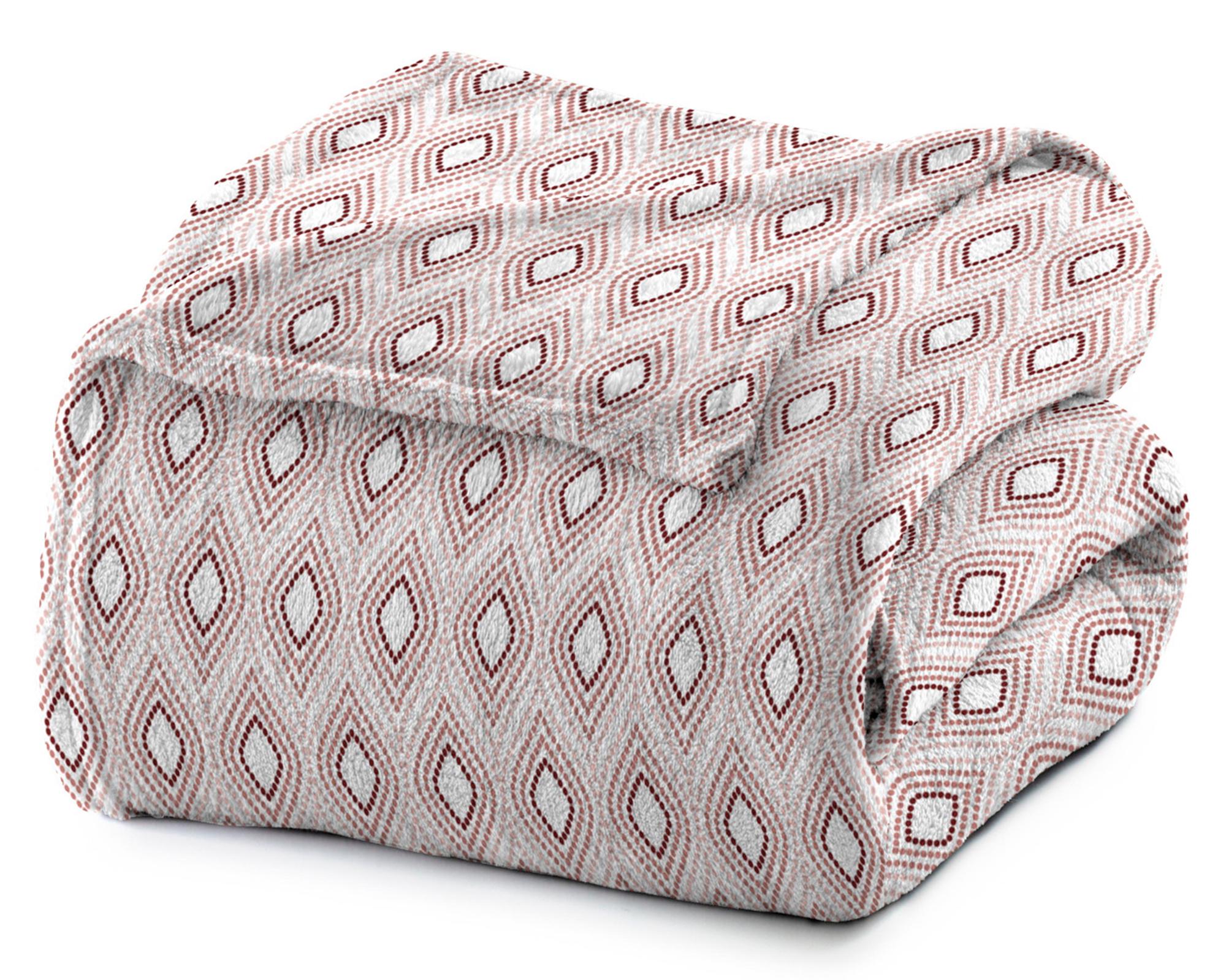 Frazada microfibra 2 plazas Greco beige-1