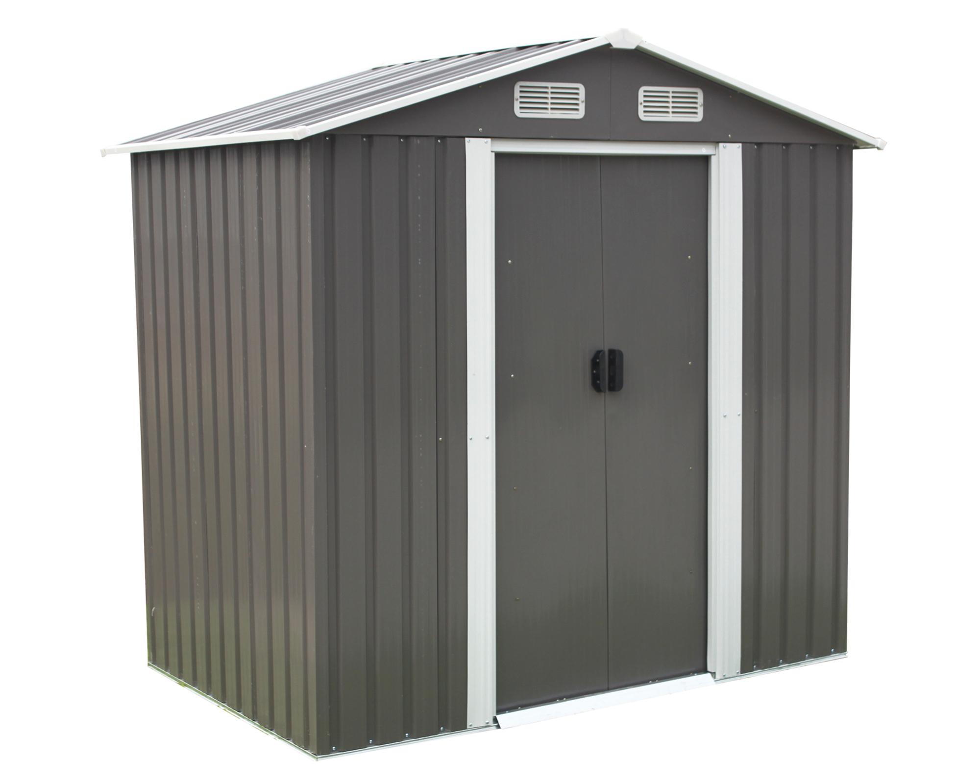 Bodega jardín 195x195x125 cm R5912 gris-0