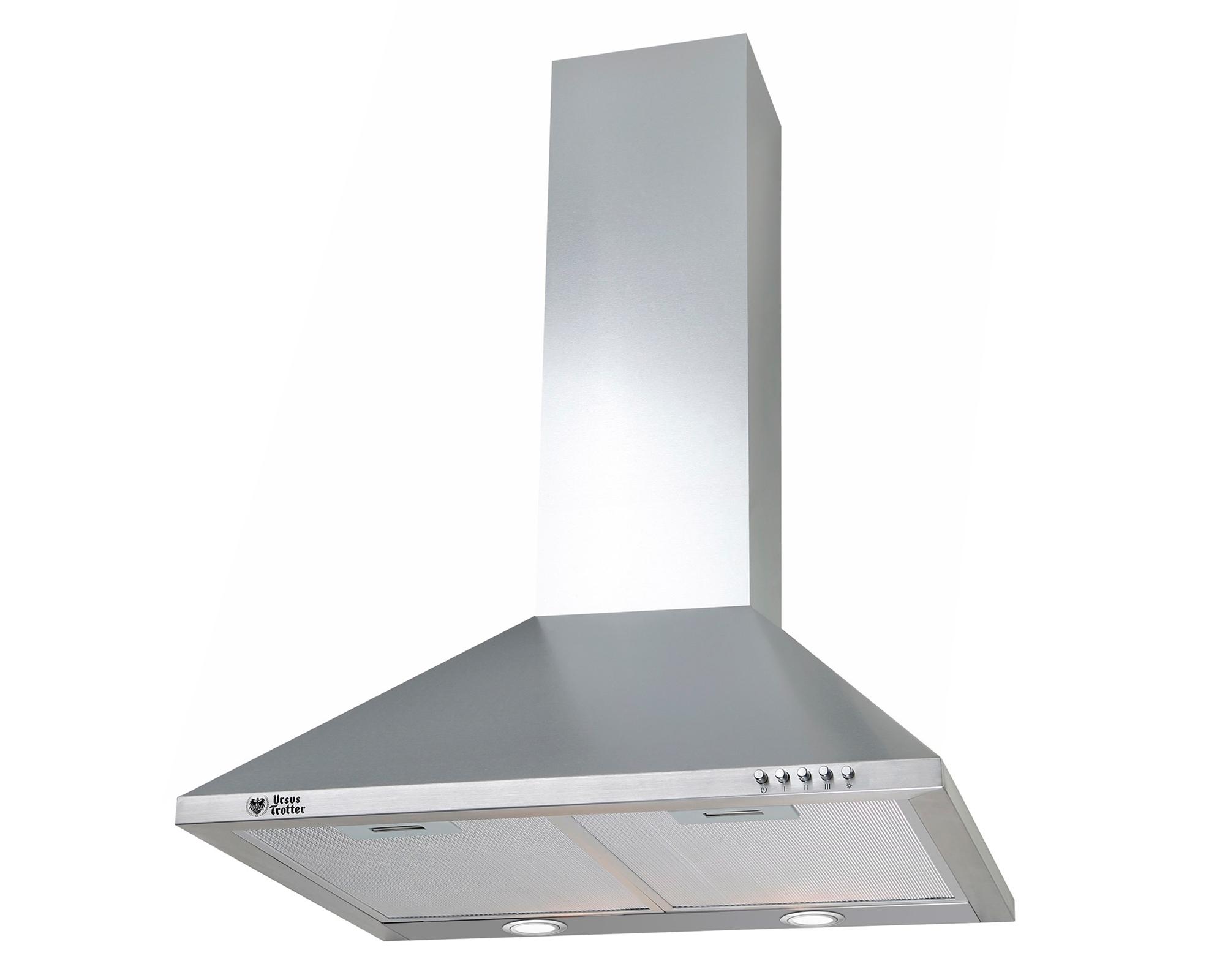 Campana mural 66W UT Quadra V60 plateado-0