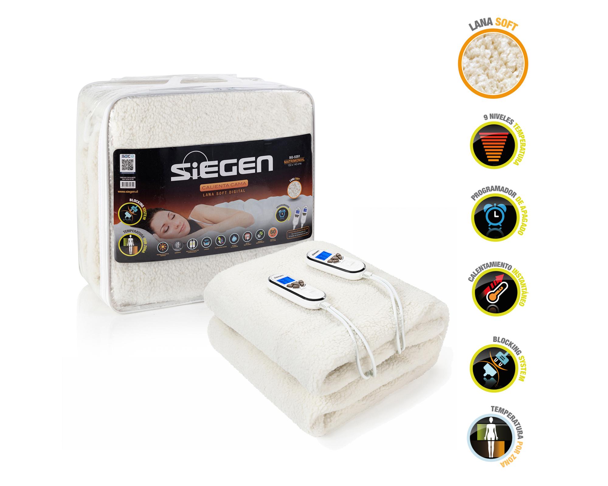 Calientacama 2 plazas SG-5351-4