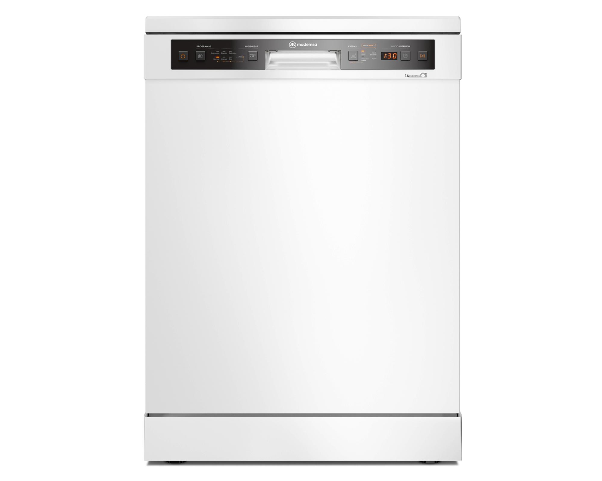 Lavavajillas 14 cubiertos 14C BZG blanco-0