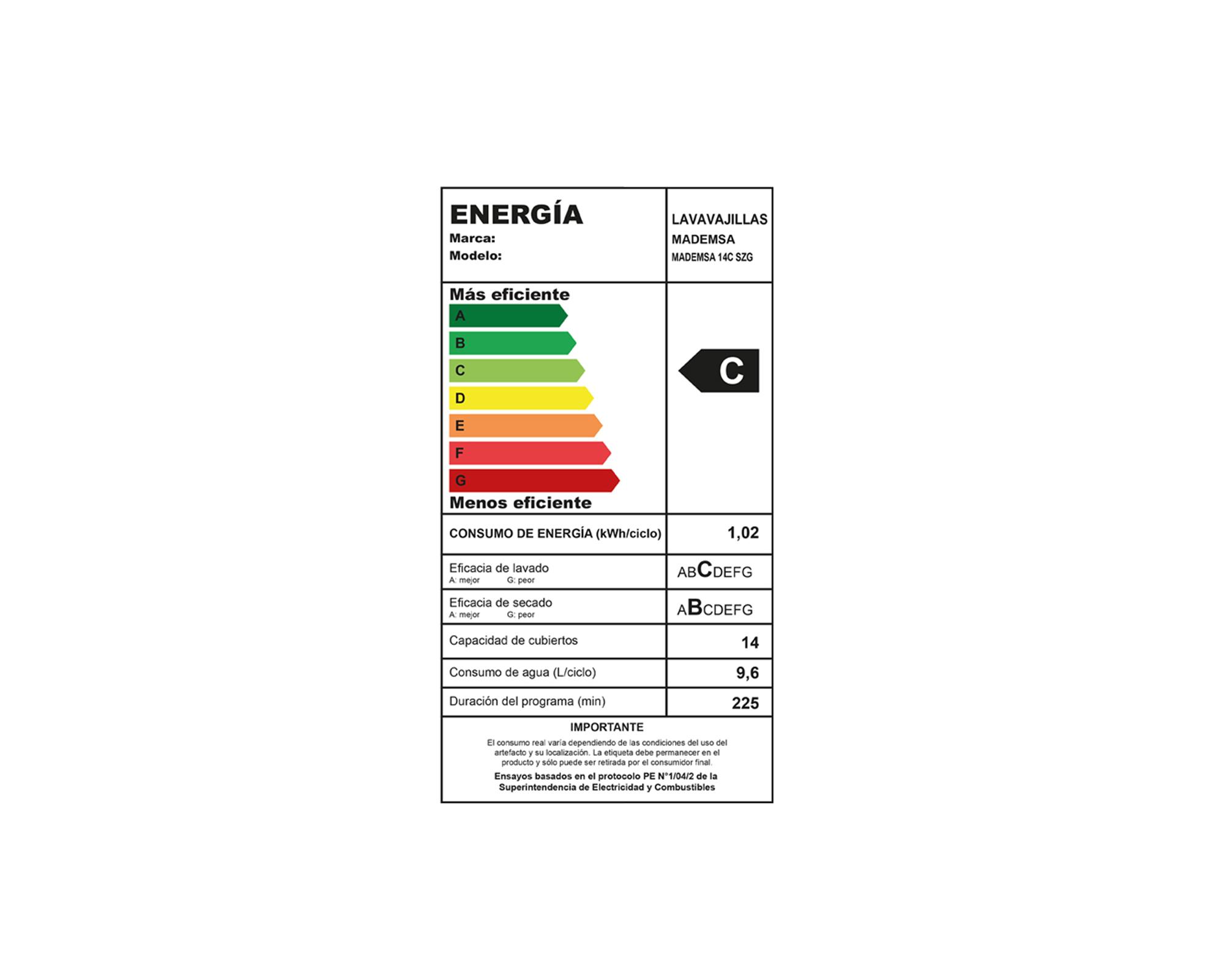 Lavavajillas 14 cubiertos 14C SZG silver-6