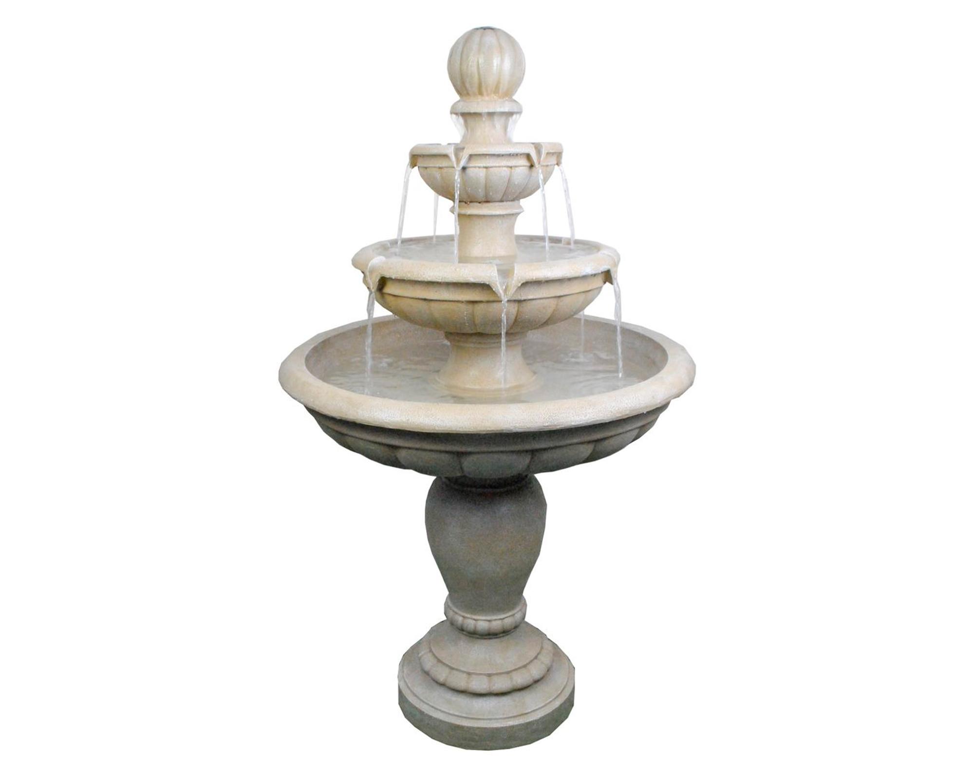 Fuente de agua Clásica 3 niveles-0