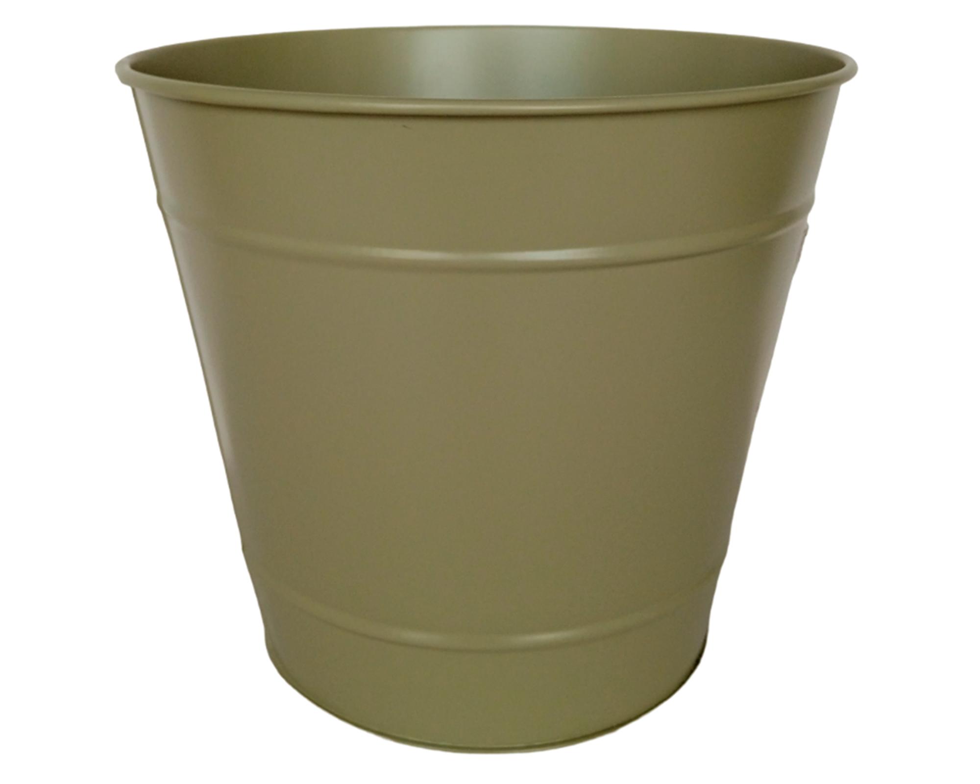 Maceta 18.5 cm Básica verde grisáceo-0