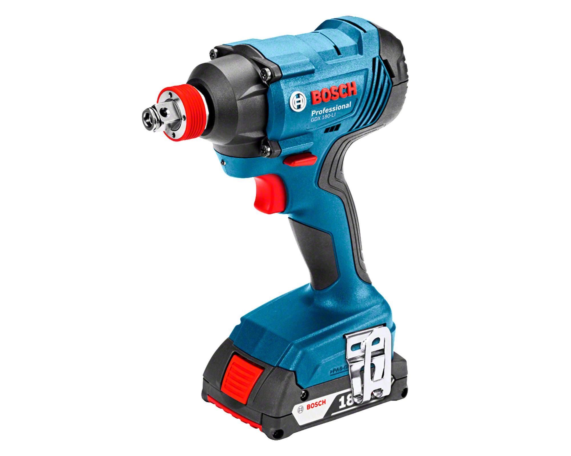 Taladro de impacto Inalámbrico GSB 180 + Llave de impacto GDX 180-1