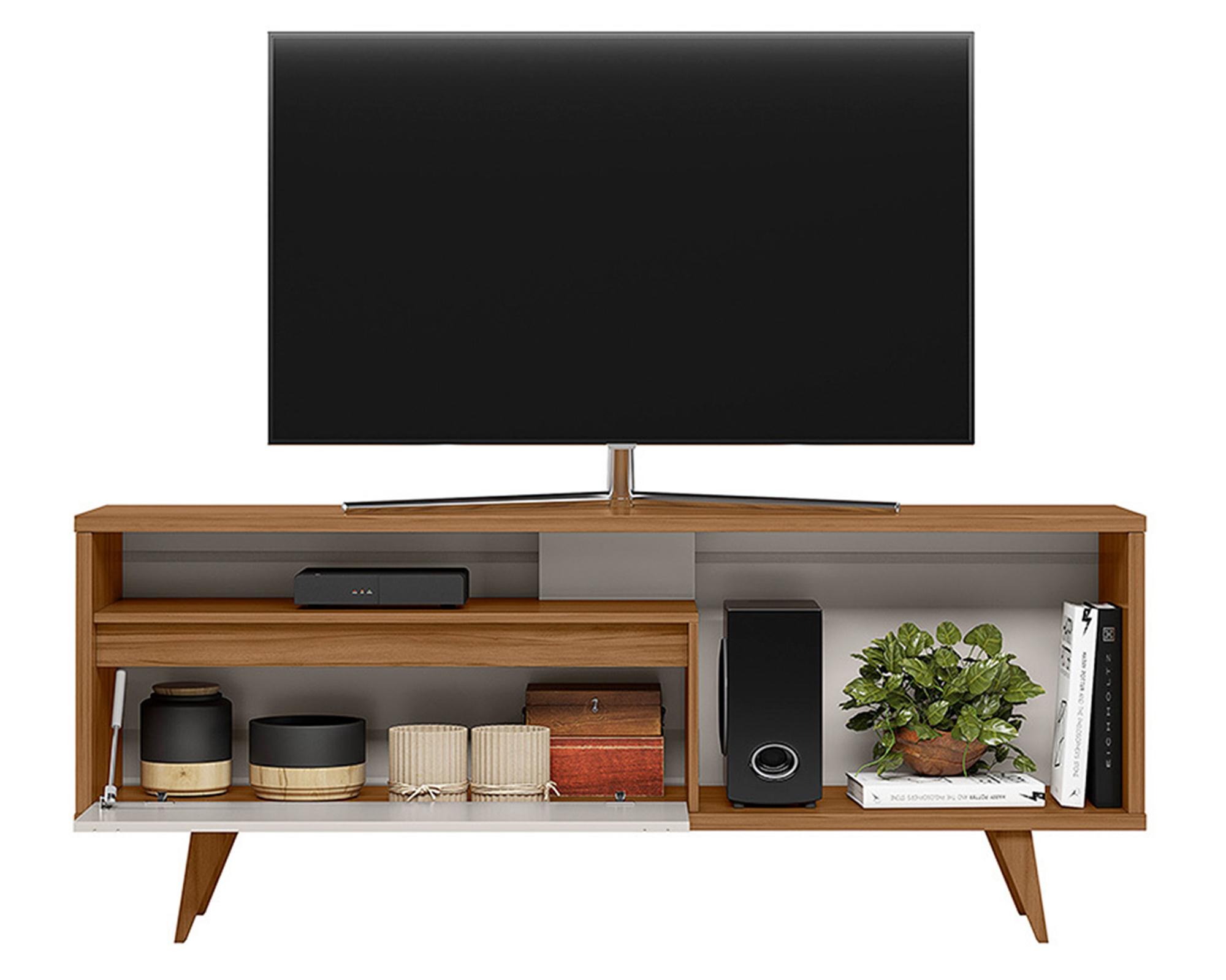 Rack TV 60" freijo/blanco-1