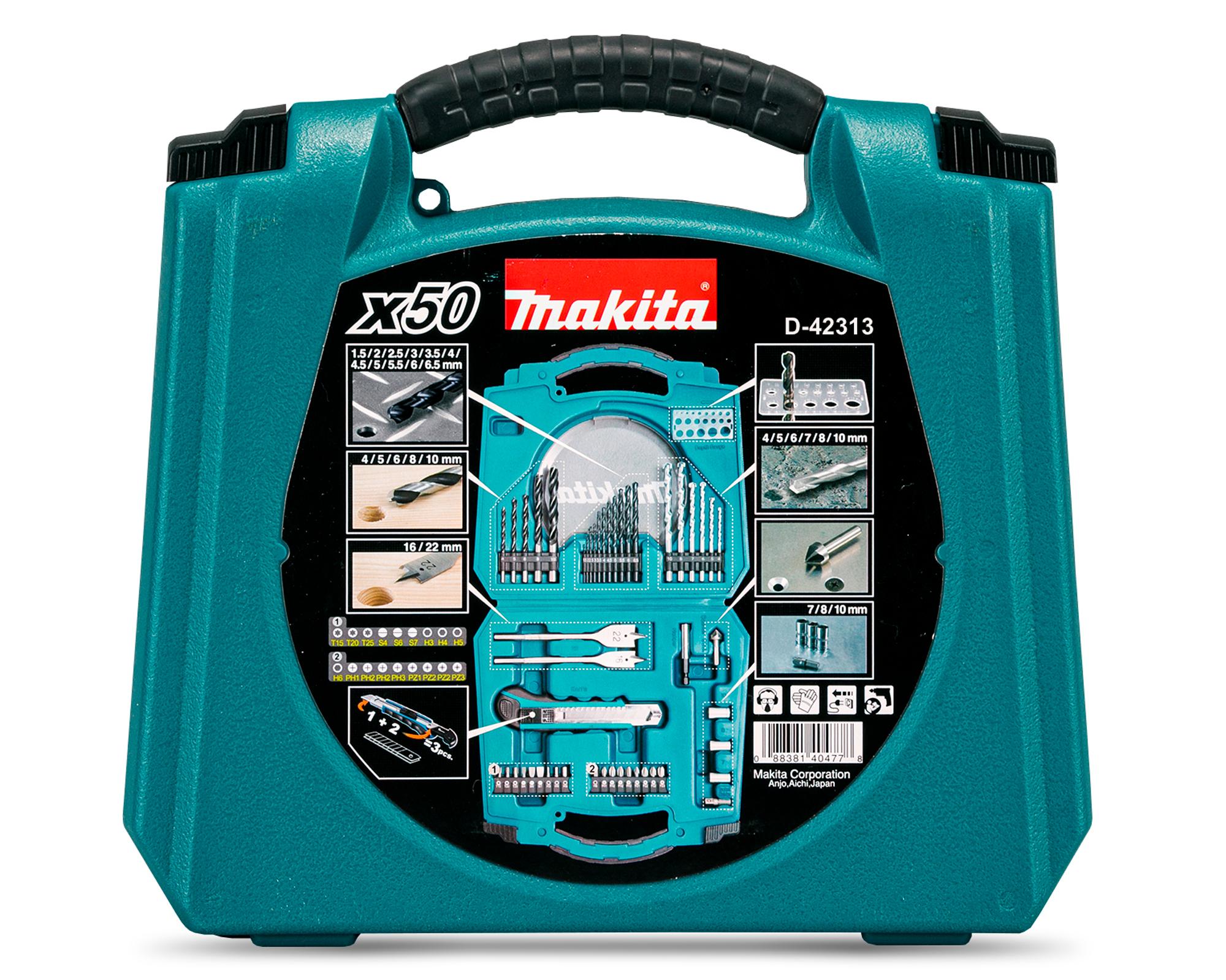 Maleta 50 accesorios D-42313-0