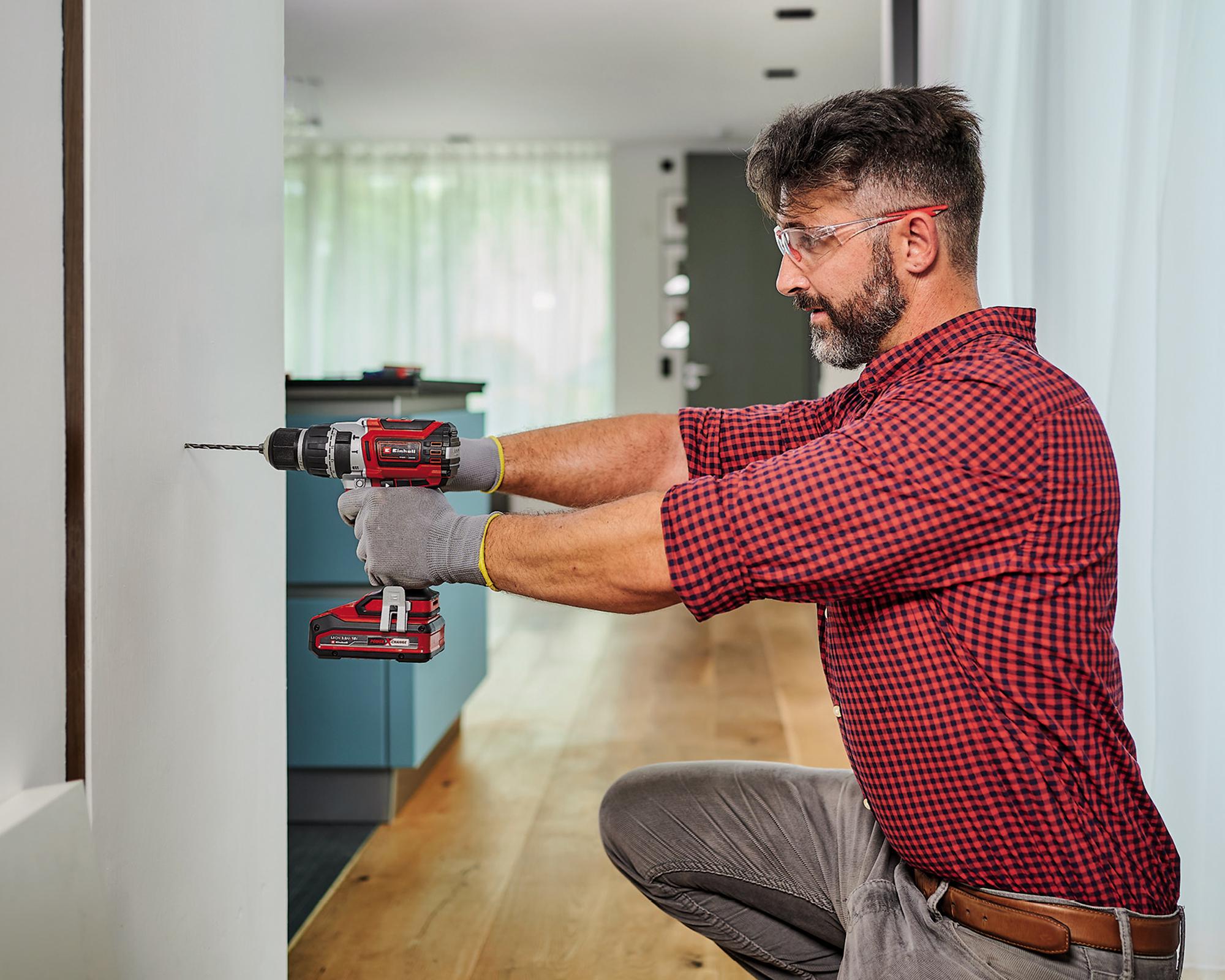 Taladro impacto inalámbrico 18V 13 mm TP-CD 18/60 Li- i BL + 2 baterías 2.0 Ah + accesorios-5