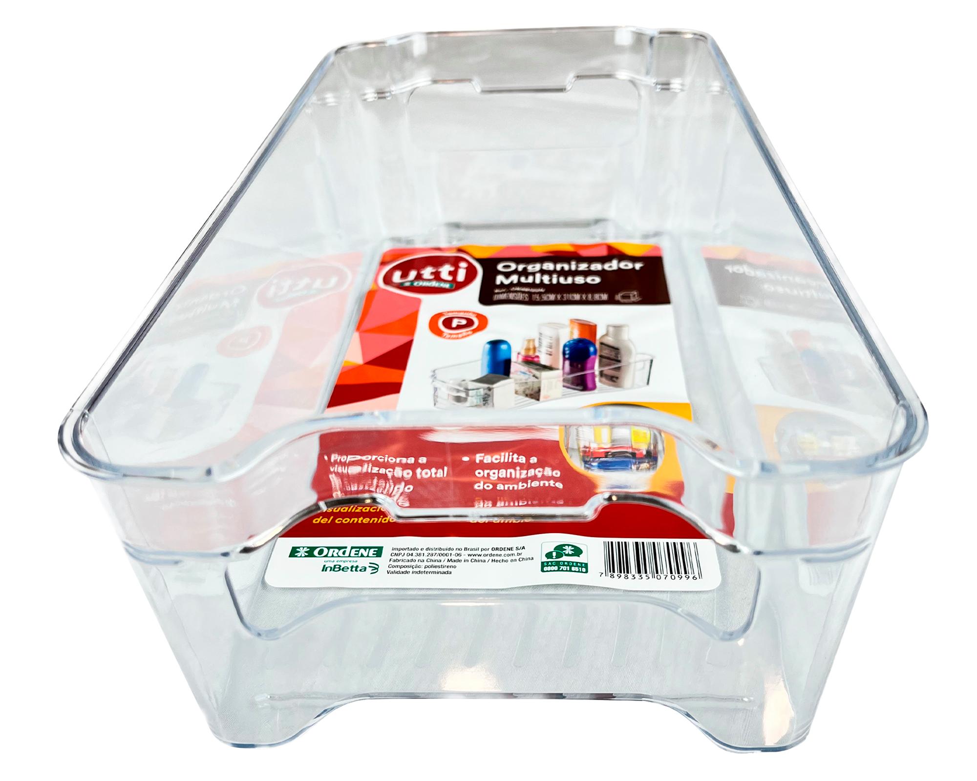 Organizador de cocina multiuso acrílico transparente-2