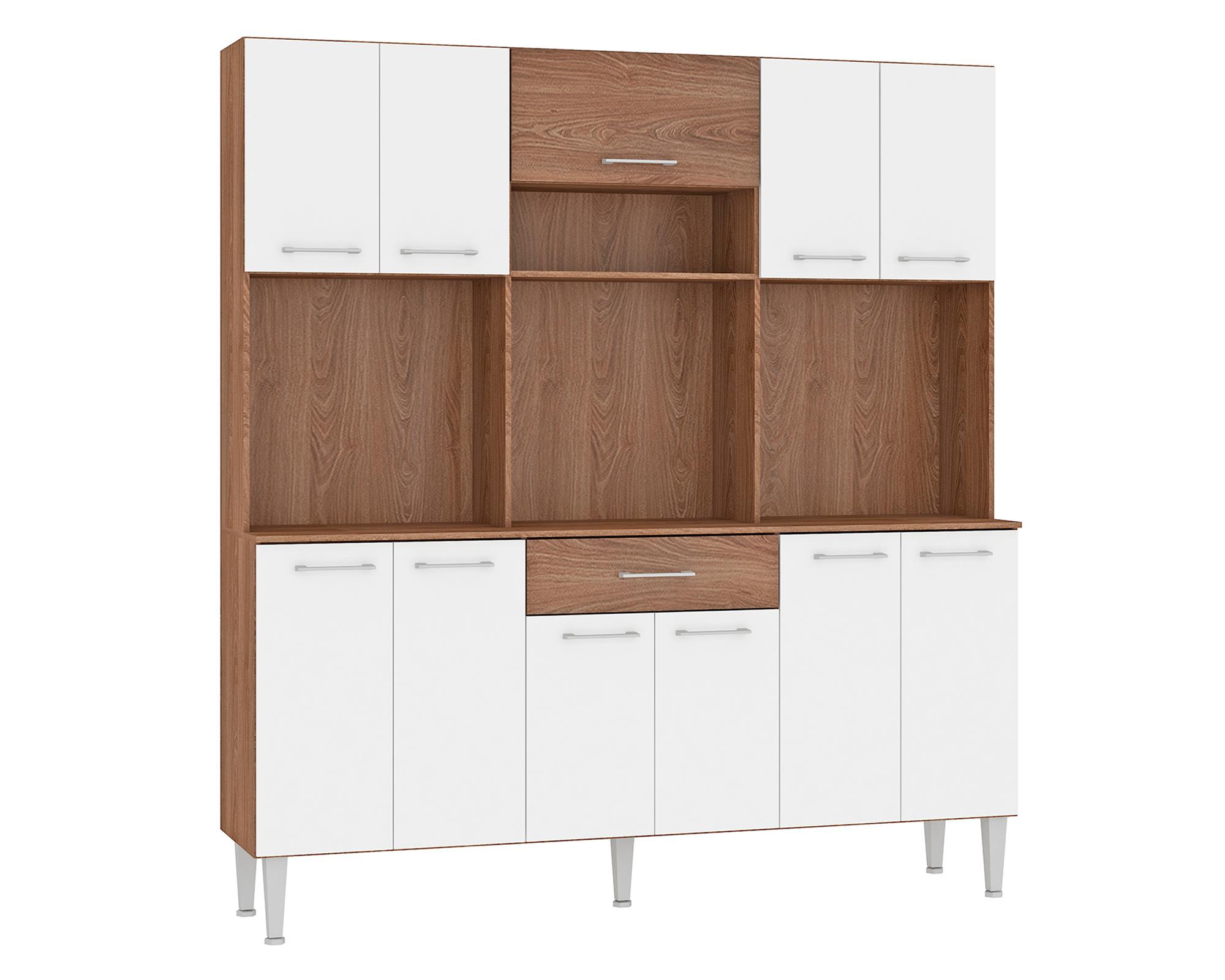 Kit Cocina 5 puertas 3 cajones Irma beige-1