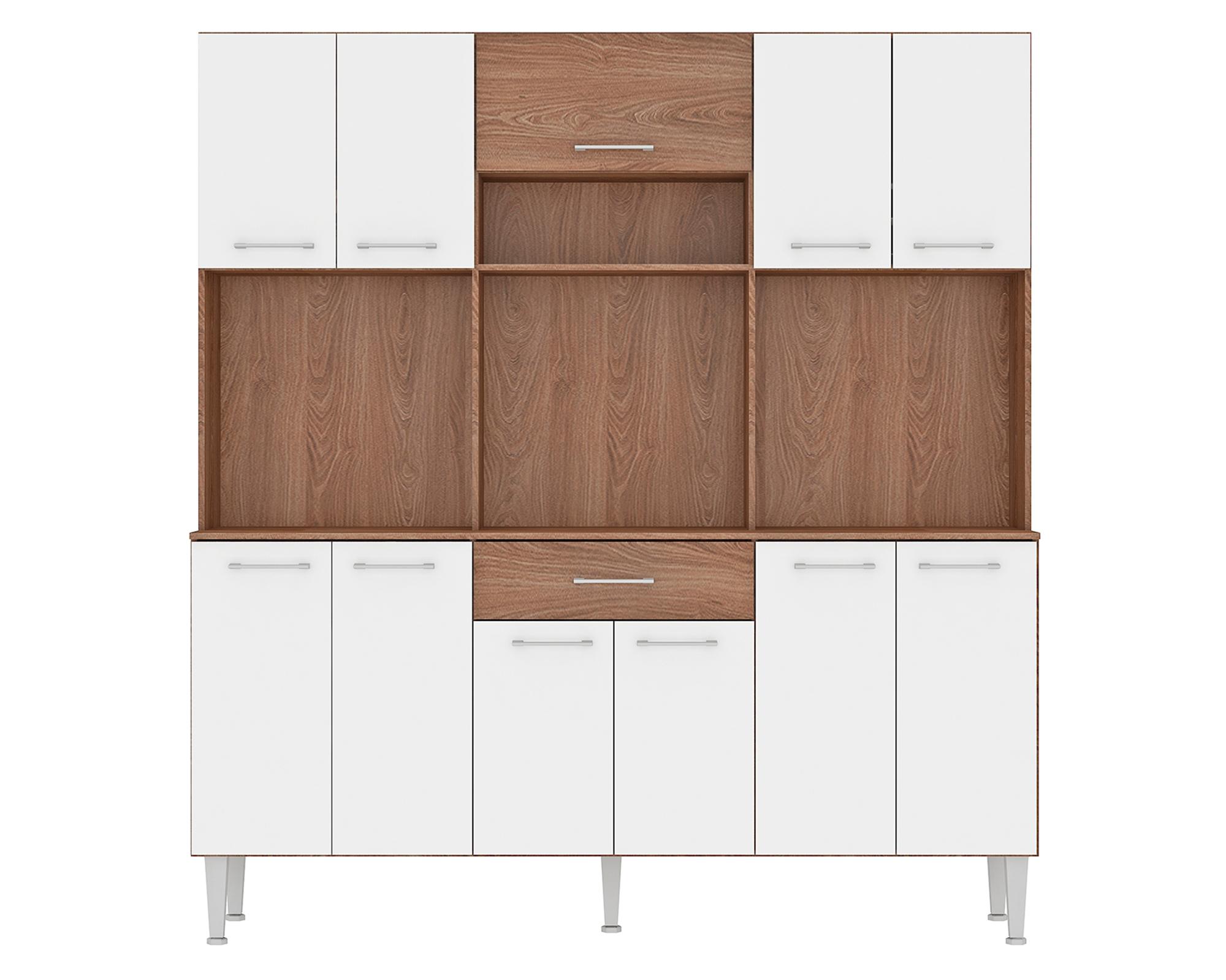 Kit Cocina 5 puertas 3 cajones Irma beige-0