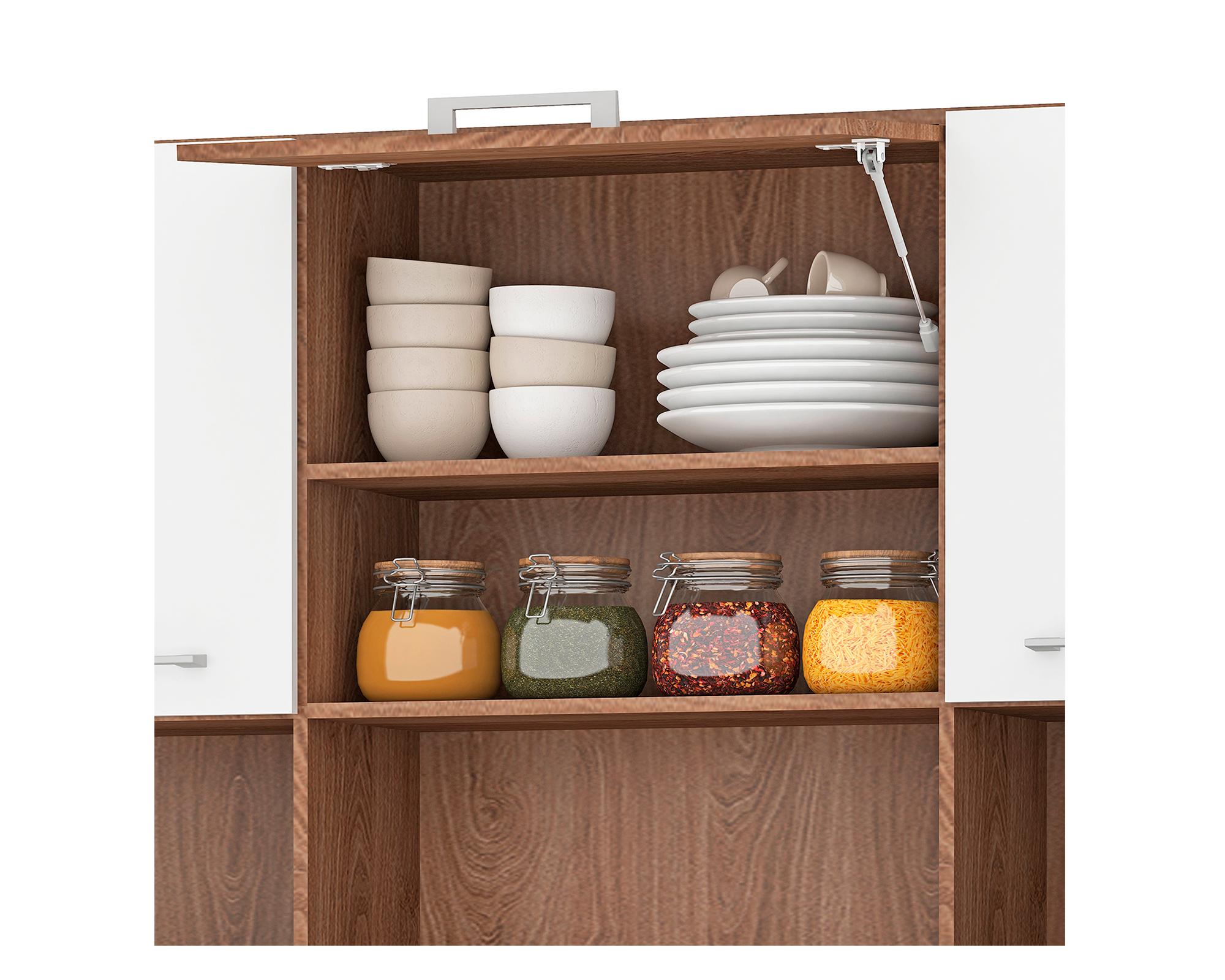 Kit Cocina 5 puertas 3 cajones Irma beige-3