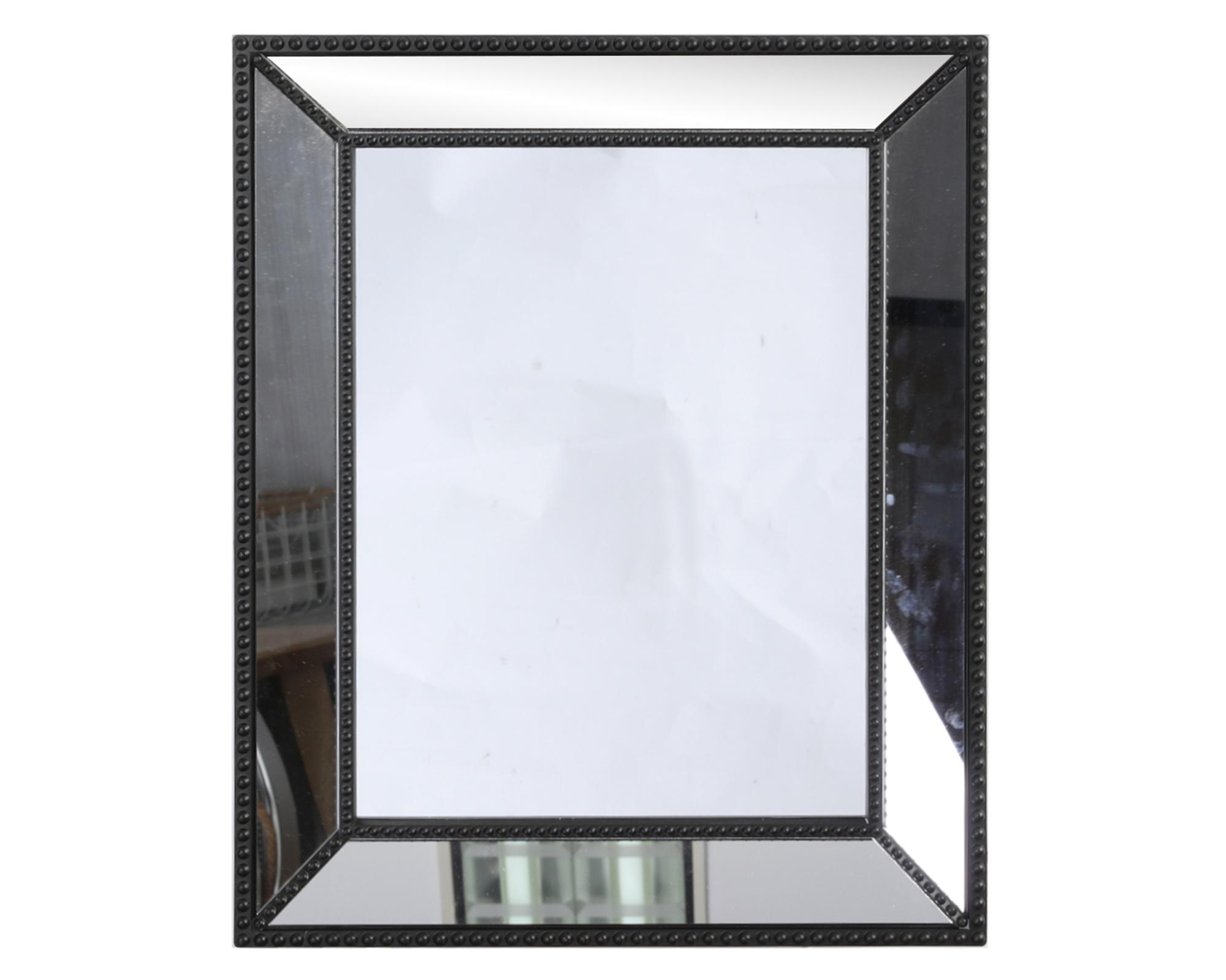 Espejo Biselado 52x42 cm negro-0