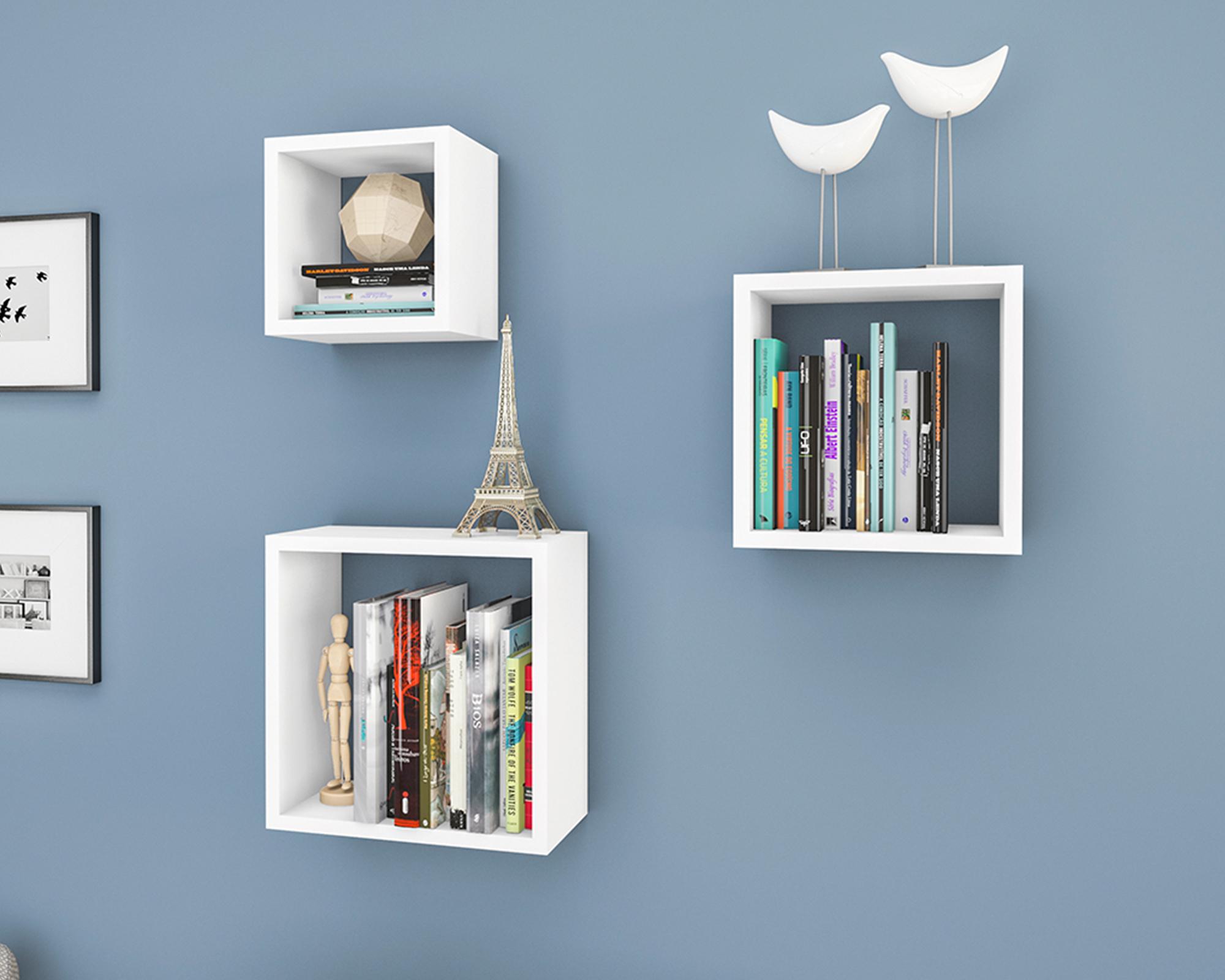 Repisa Nicho cubo blanco-1