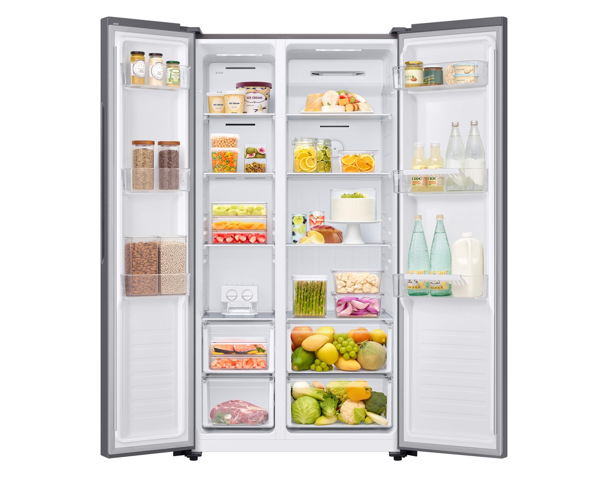 Refrigerador Side by Side no frost 490 litros Gentle Silver-3