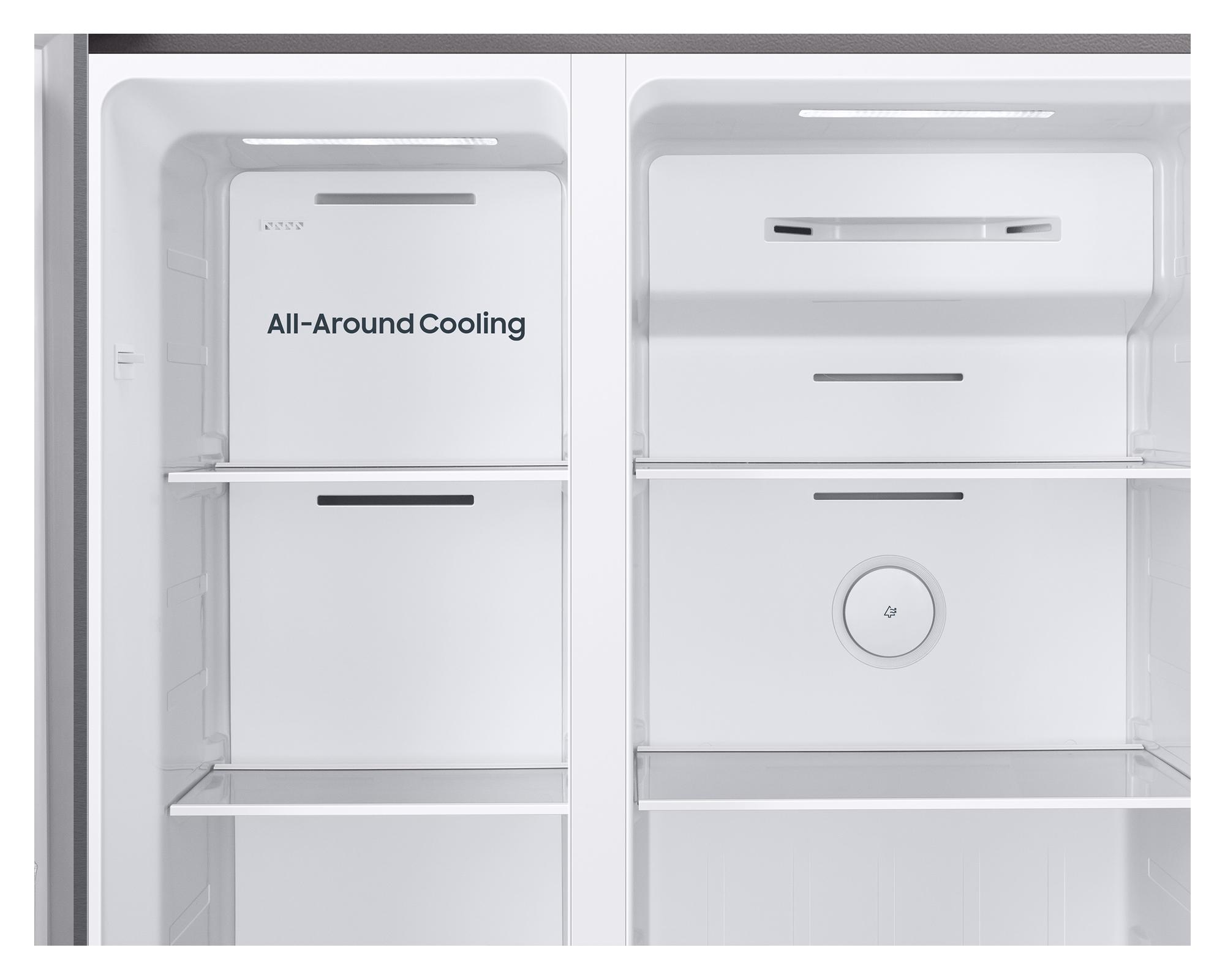 Refrigerador Side by Side no frost 490 litros Gentle Silver-5