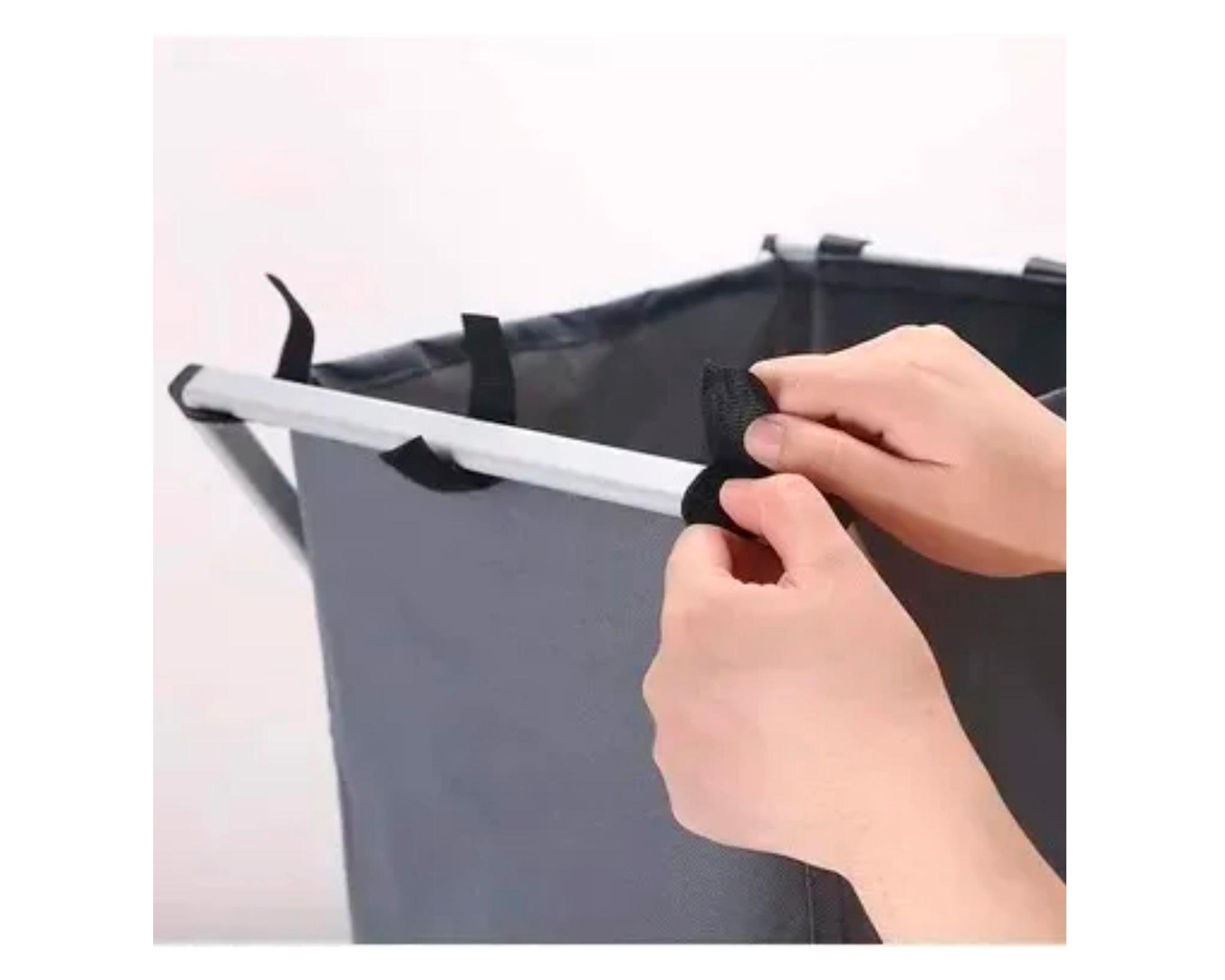 Canasto organizador Ropa Plegable 10x38x20 cm-2