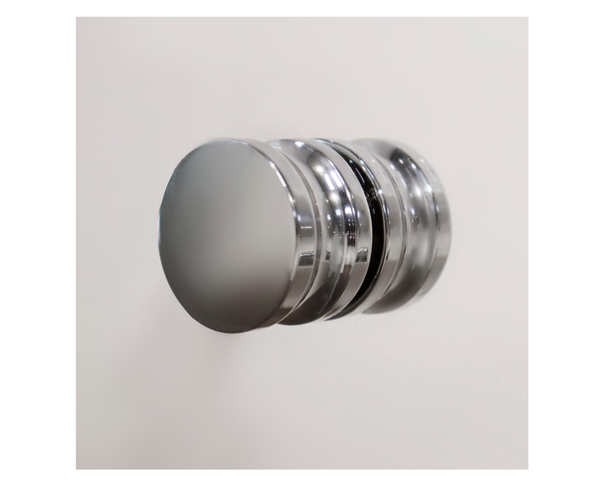 Mampara Eko perfil cromado 190x120x3.5 cm-2