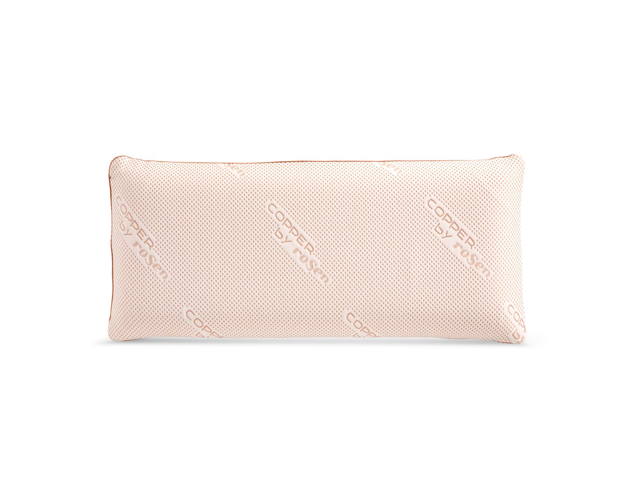 Almohada viscogel 40x90 cm Copper health blanco-1