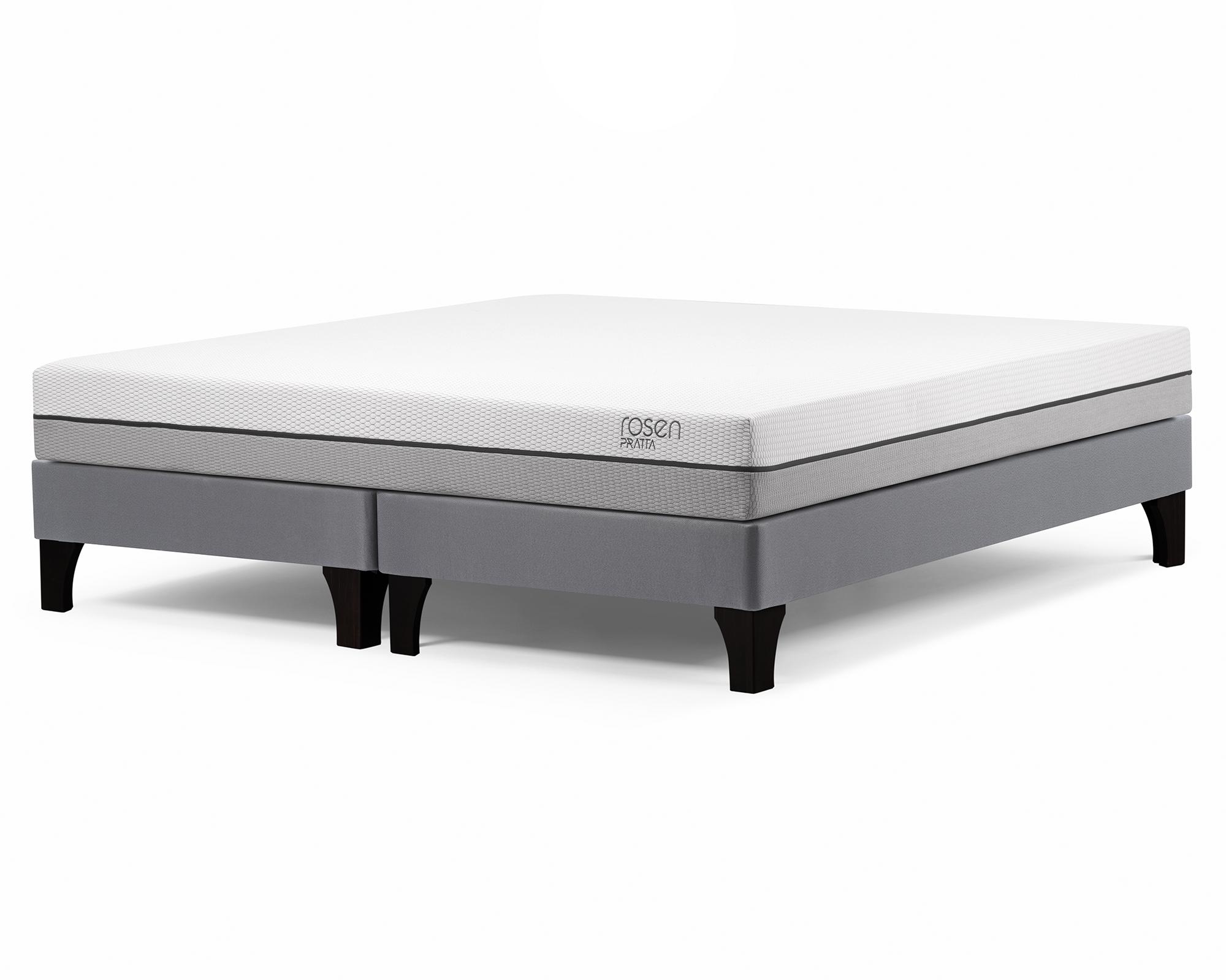 Cama europea 2 plazas base dividida Pratta-1