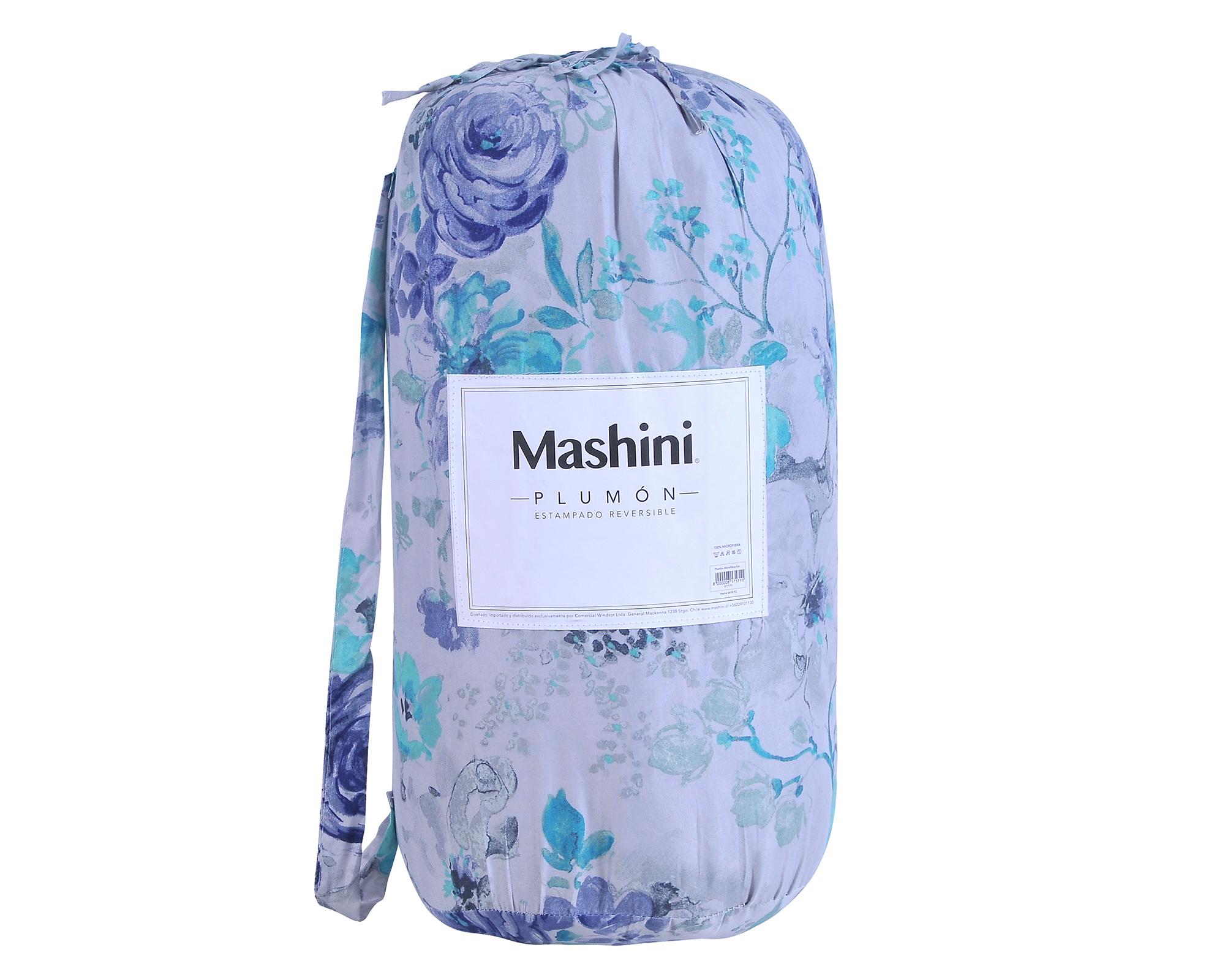 Plumón 2 Plazas Venus Turquesa Mashini-2