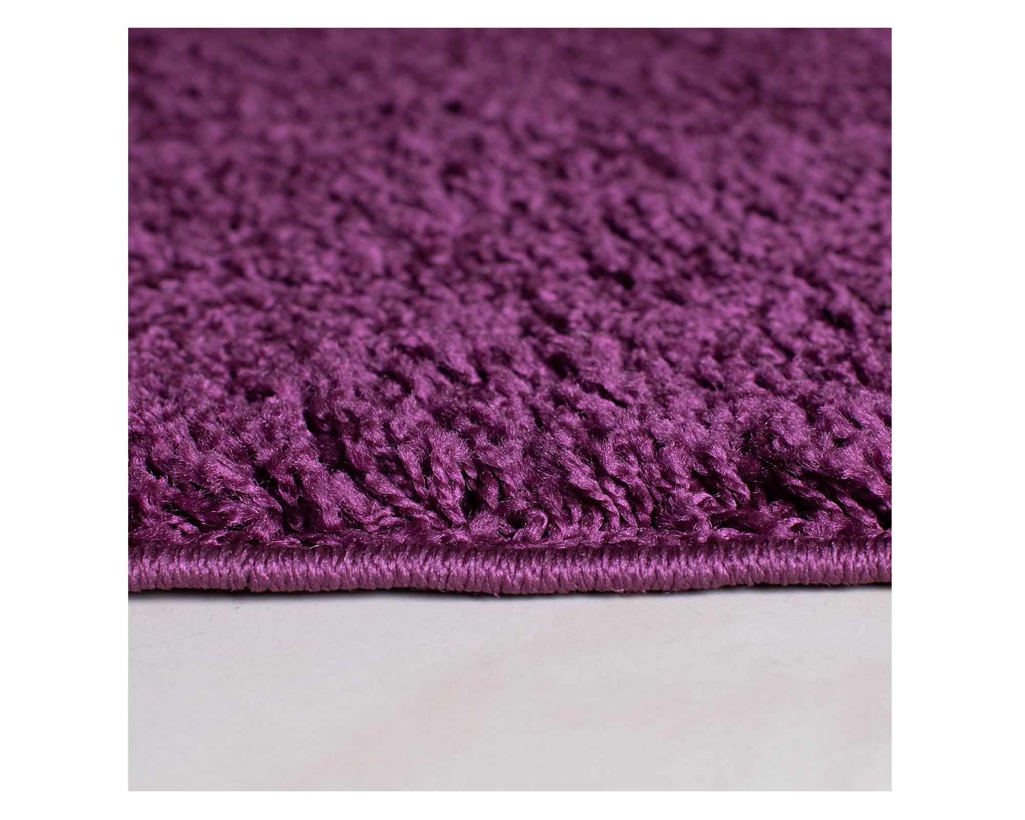 Alfombra 150x200 cm Shaggy morado-2