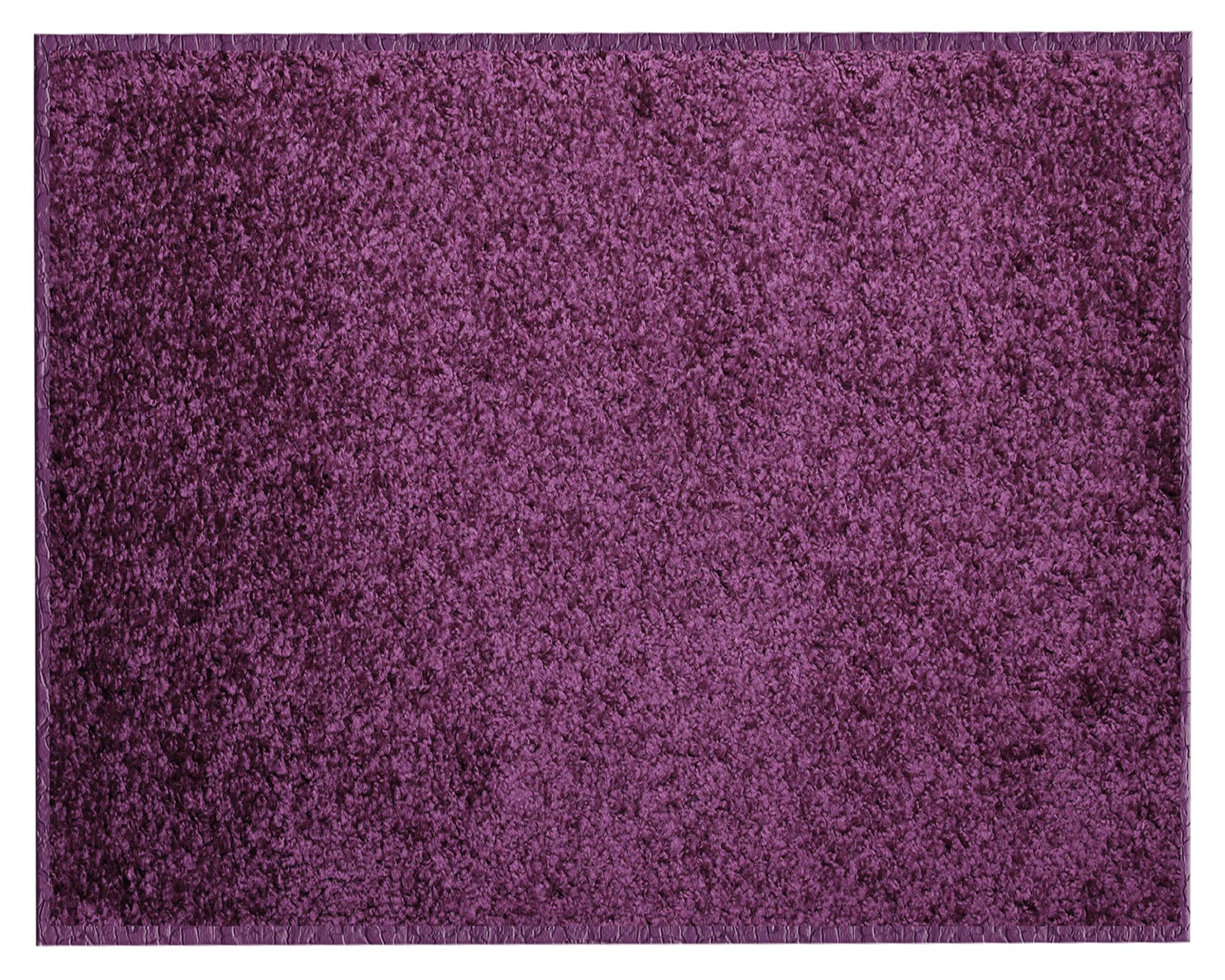 Alfombra 150x200 cm Shaggy morado-0