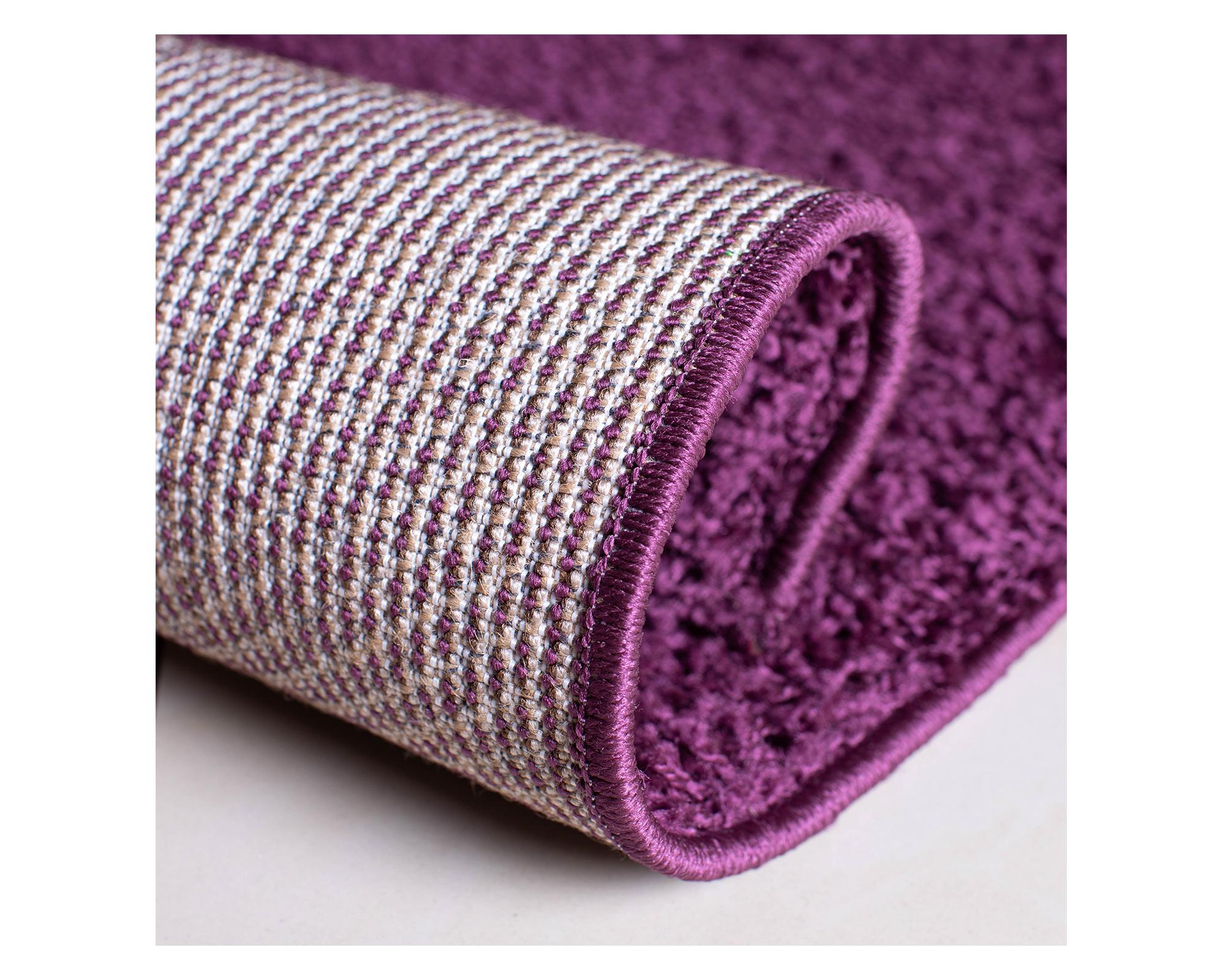 Alfombra 150x200 cm Shaggy morado-1