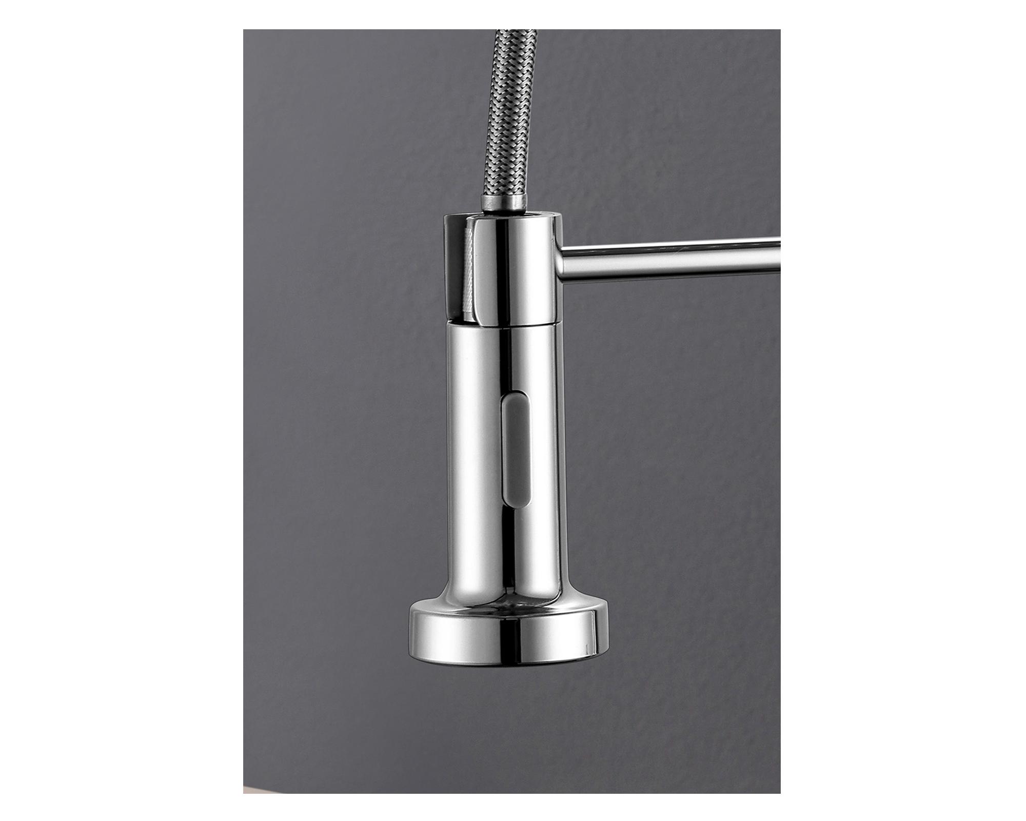 Monomandos lavaplatos Gourmet cromo-1