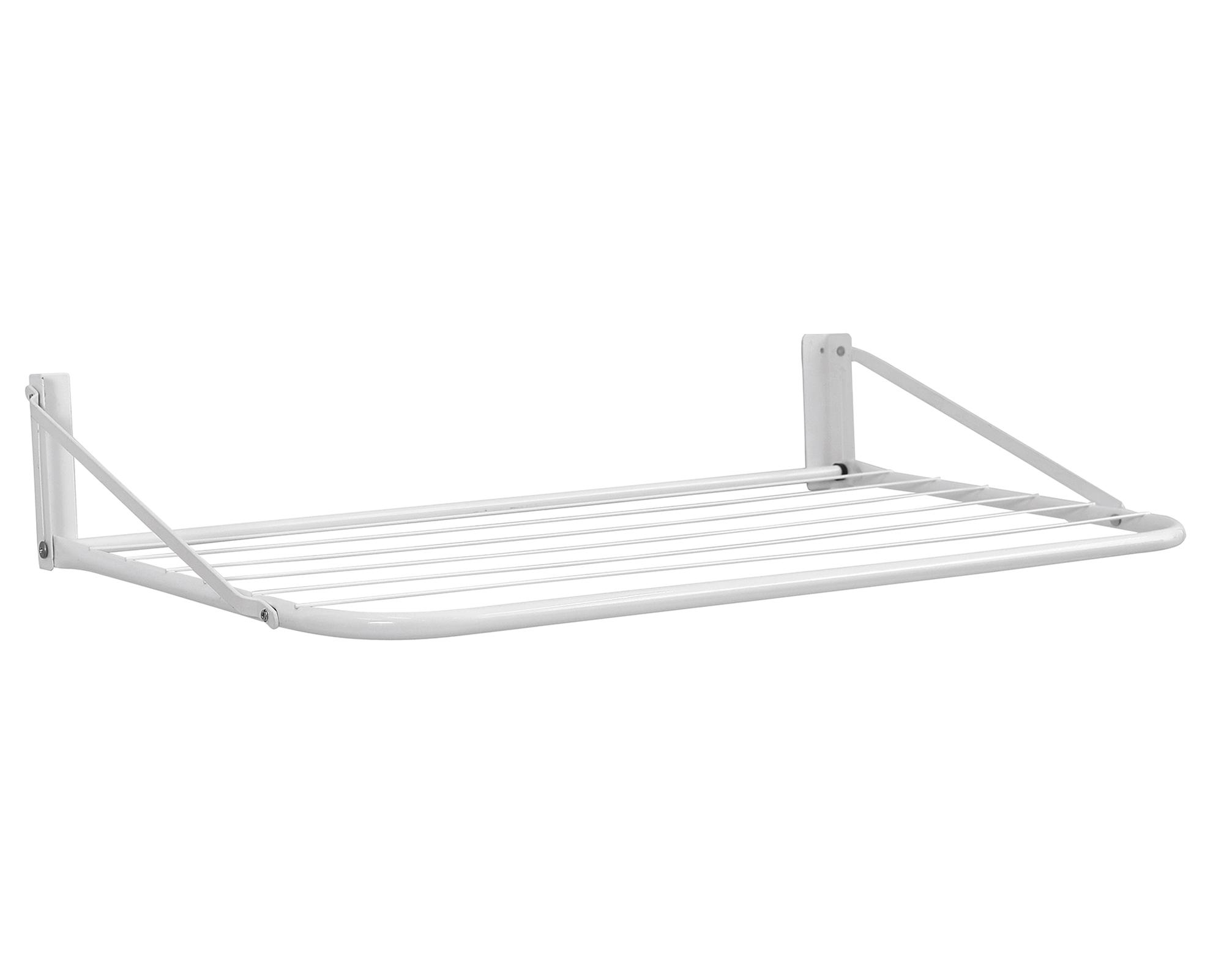 Tendedero pared 6894 blanco 4x48x83 cm-0