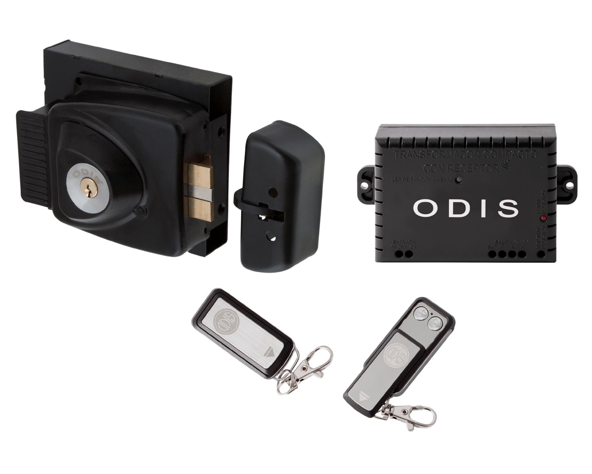 Cerradurasobrepuesta eléctrica 783 14x8 cm negro-0