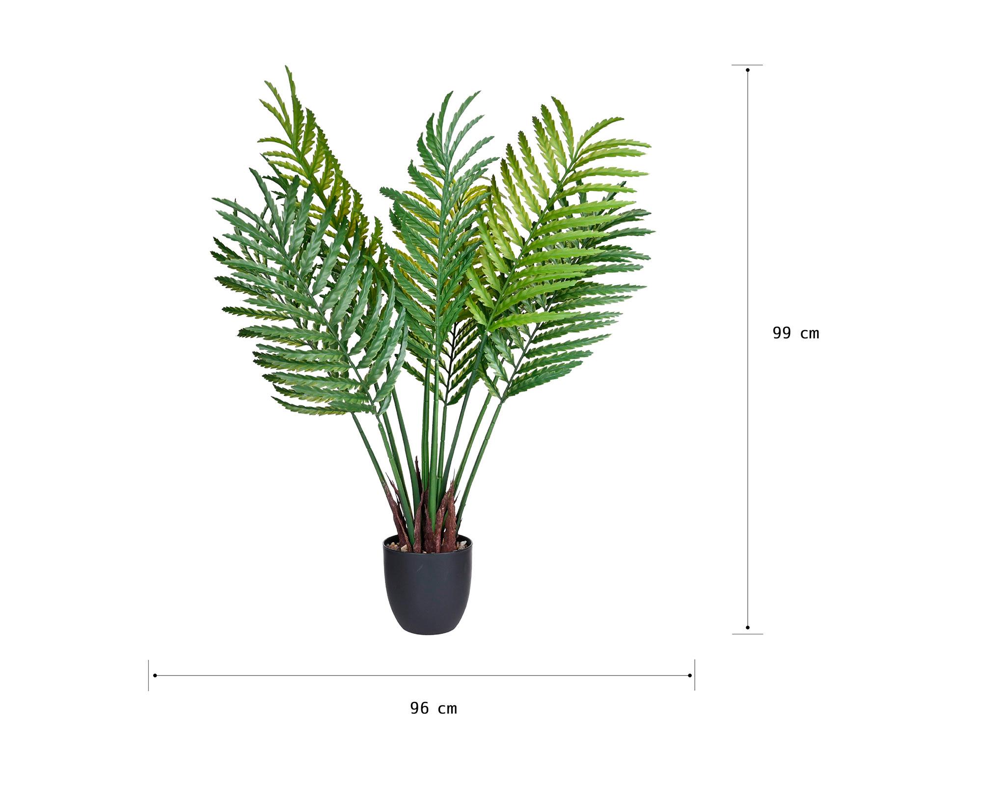 Planta artificial 99 cm palmera-6